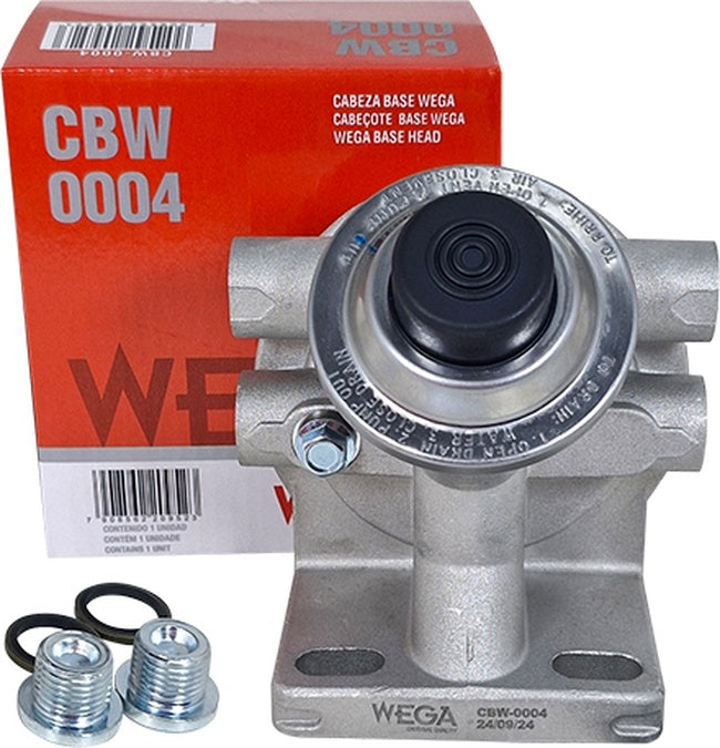 Cabeçote Filtro do Combustível 1"-14uns - Wega - CBW-0004 - (1)