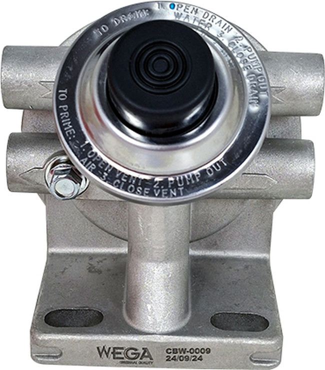 Cabeçote Filtro do Combustível 1"-12 Unf - Wega - CBW-0009 - (3)