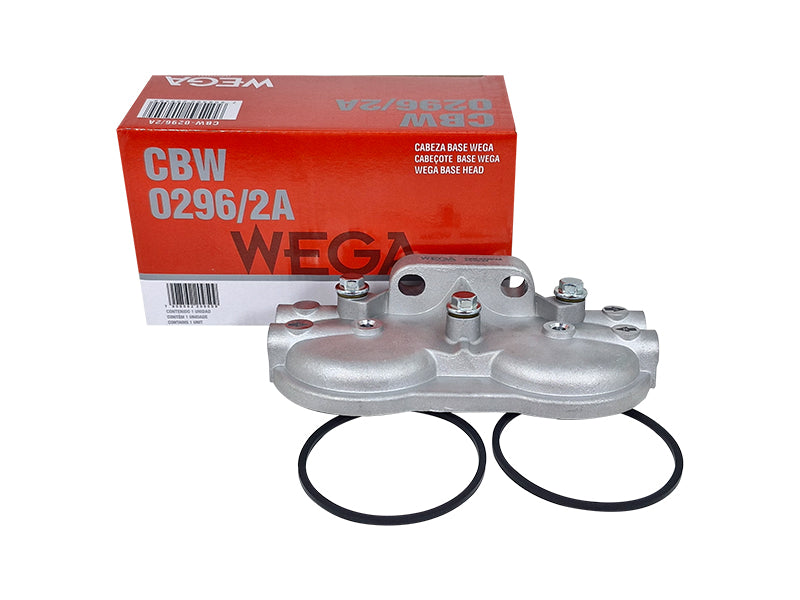 Cabeçote Base Filtro Combustível 1/2'-20unf Cav 296/796 - Wega - CBW-0296/2A - (1)