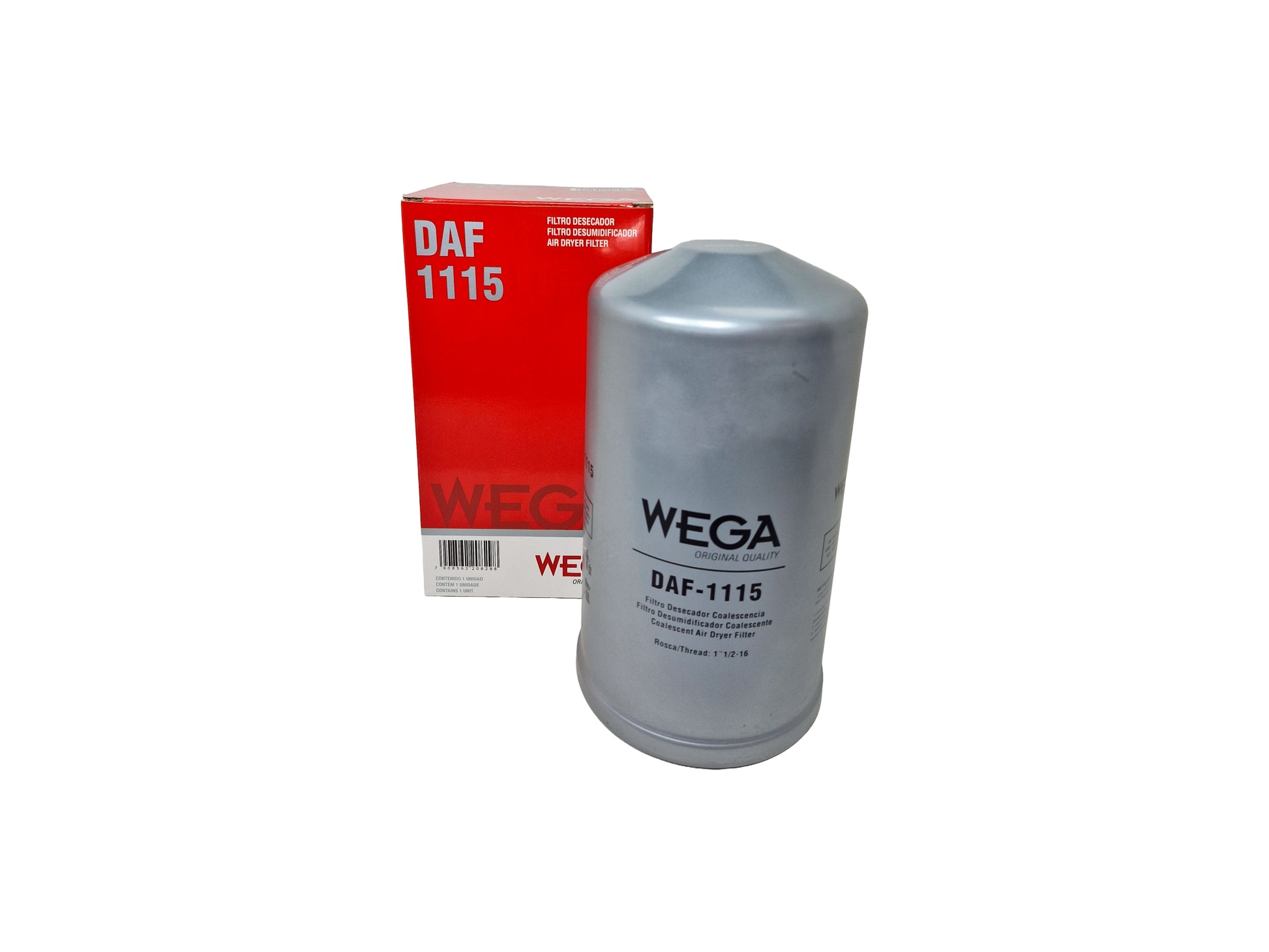 Filtro Desumidificador do Sistema de Freio - Wega - DAF-1115 - (3)