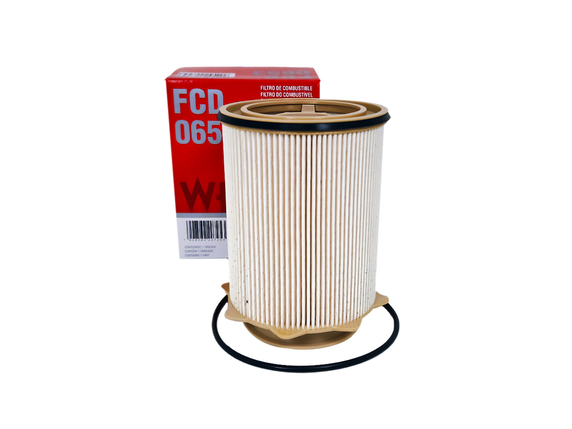 Filtro de Combustível Diesel Refil - Wega - FCD-0653 - (3)