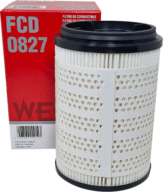 Filtro de Combustível Diesel Refil - Wega - FCD-0827 - (1)