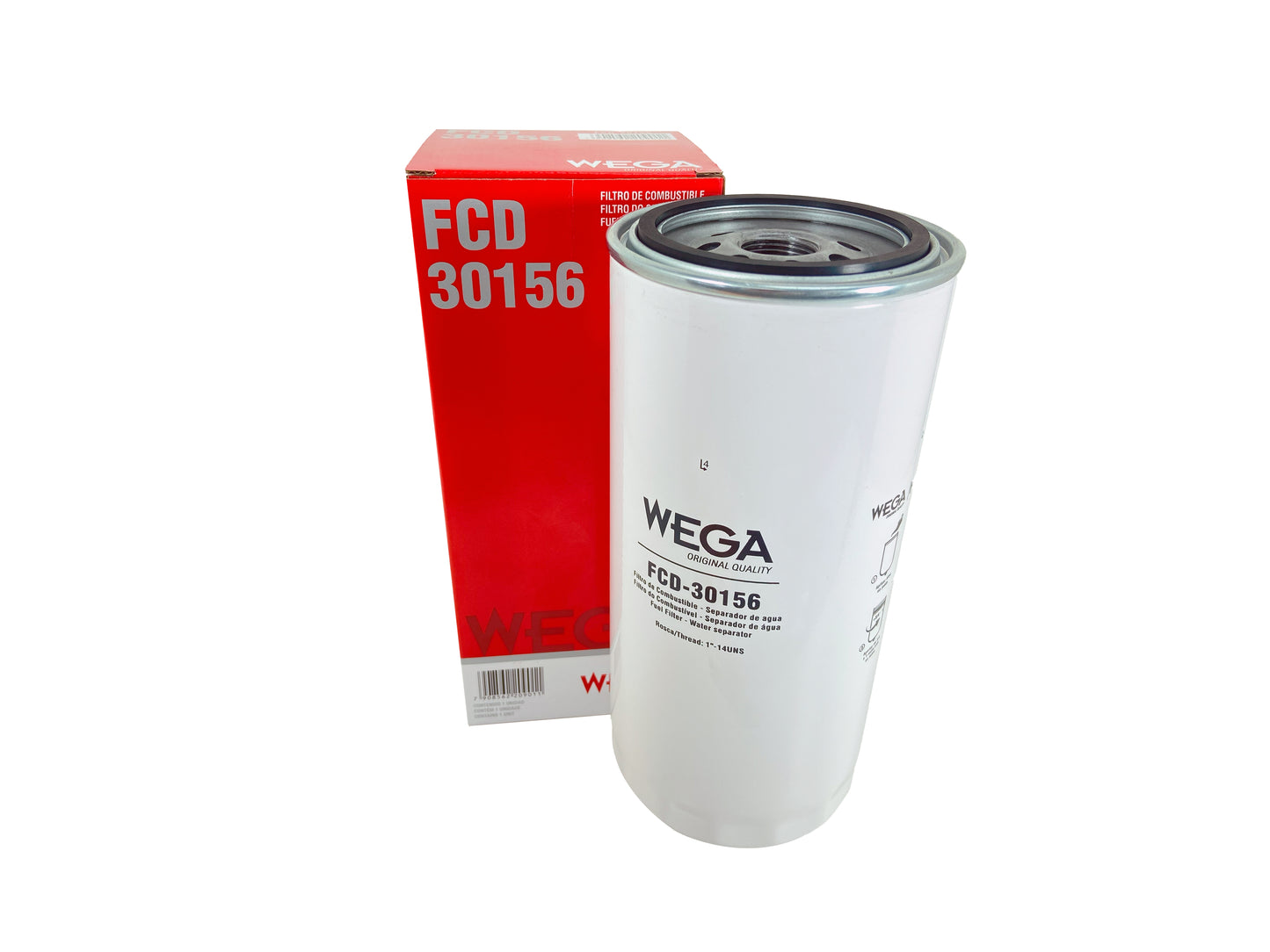 Filtro de Combustível Diesel Blindado com Dreno - Wega - FCD-30156 - (1)