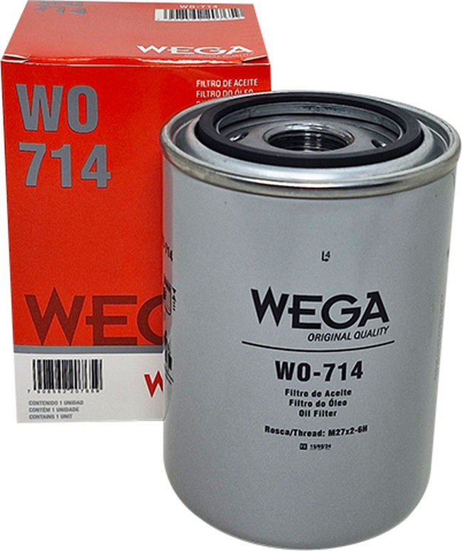 Filtro de Óleo Hidráulico Blindado - Wega - WO-714 - (1)