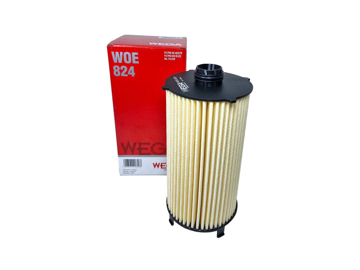 Filtro de Óleo Hidráulico Refil - Wega - WOE-824 - (1)