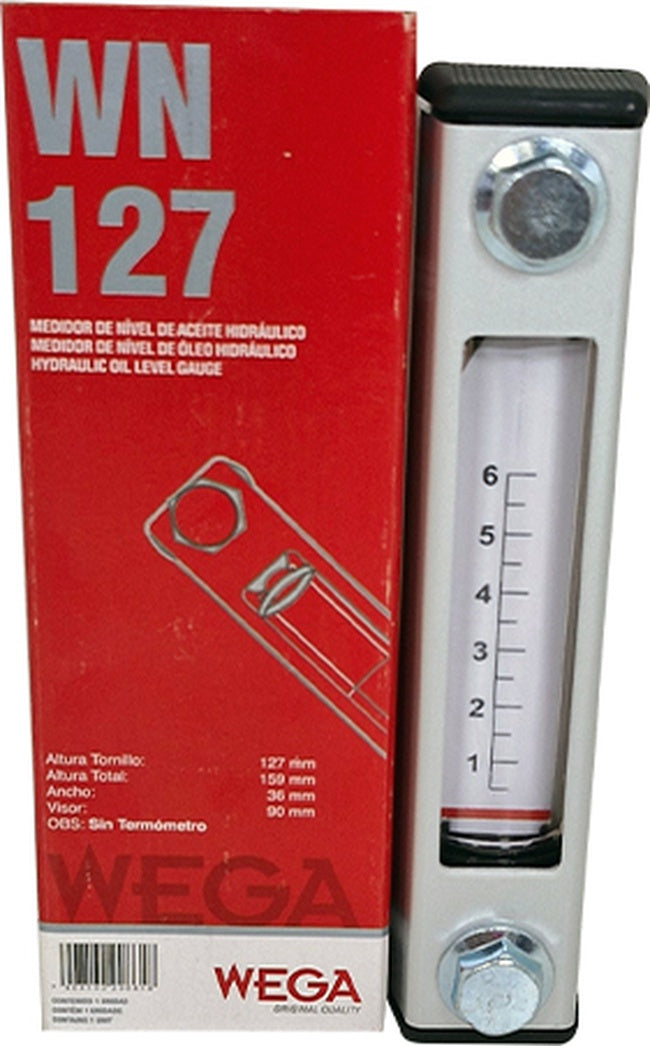 Medidor de Nível de Óleo Hidraulico Visor - Wega - WN-127 - (1)