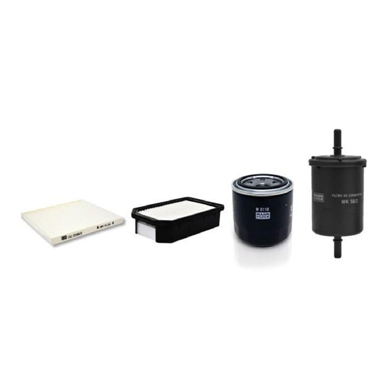 Kit de Filtros Ar Cabine Combustível Óleo - Mann-Filter - SP11063-4 - (1)