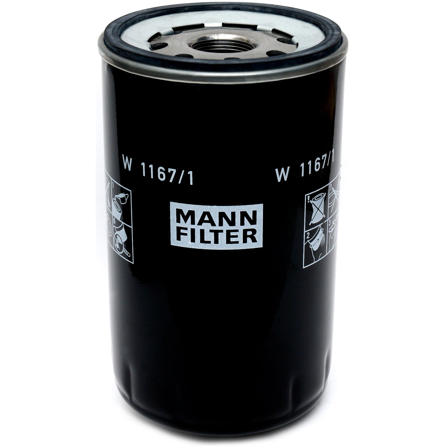 Filtro Blindado de Óleo Hidráulico - Mann-Filter - W1167/1 - (1)