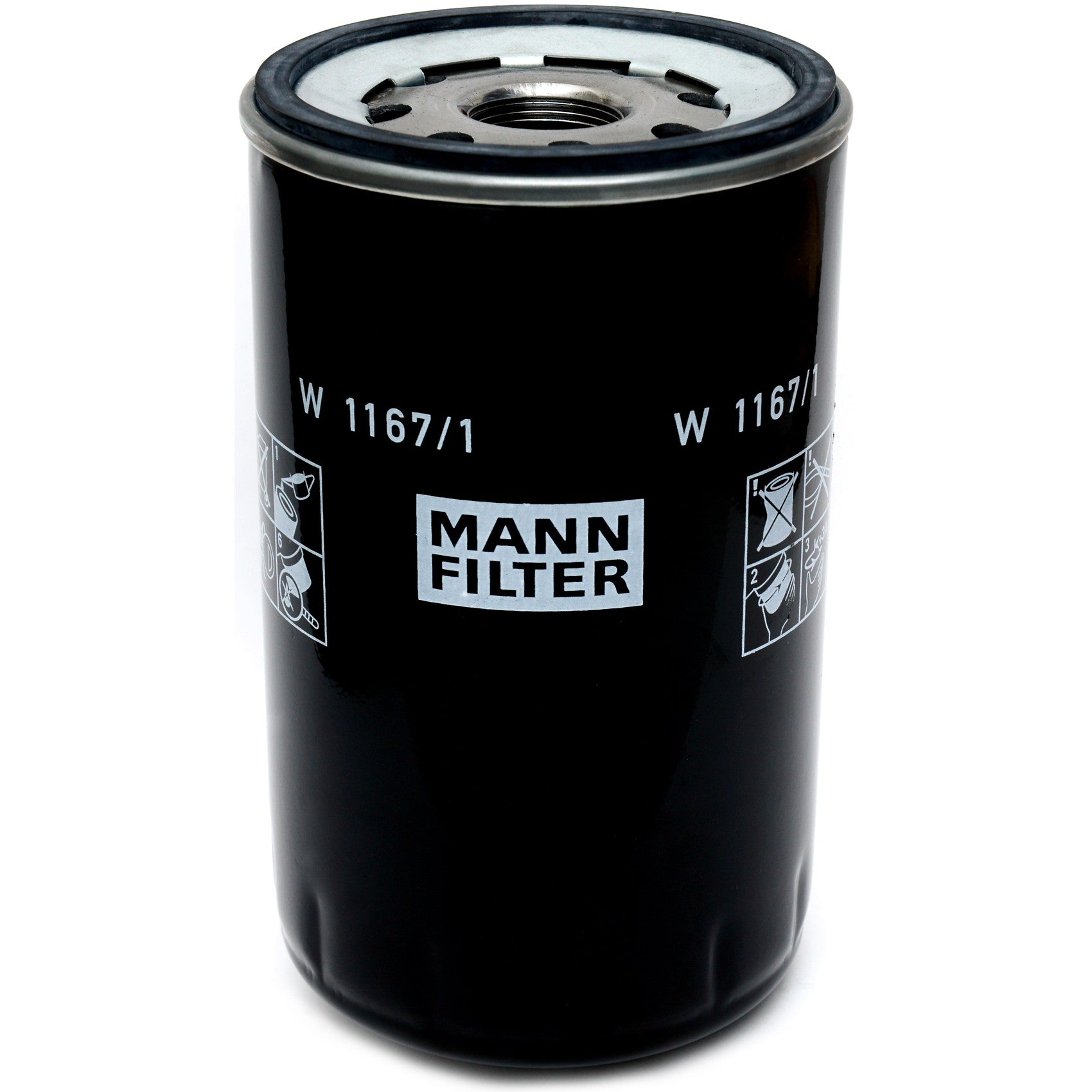 Filtro Blindado de Óleo Hidráulico - Mann-Filter - W1167/1 - (1)