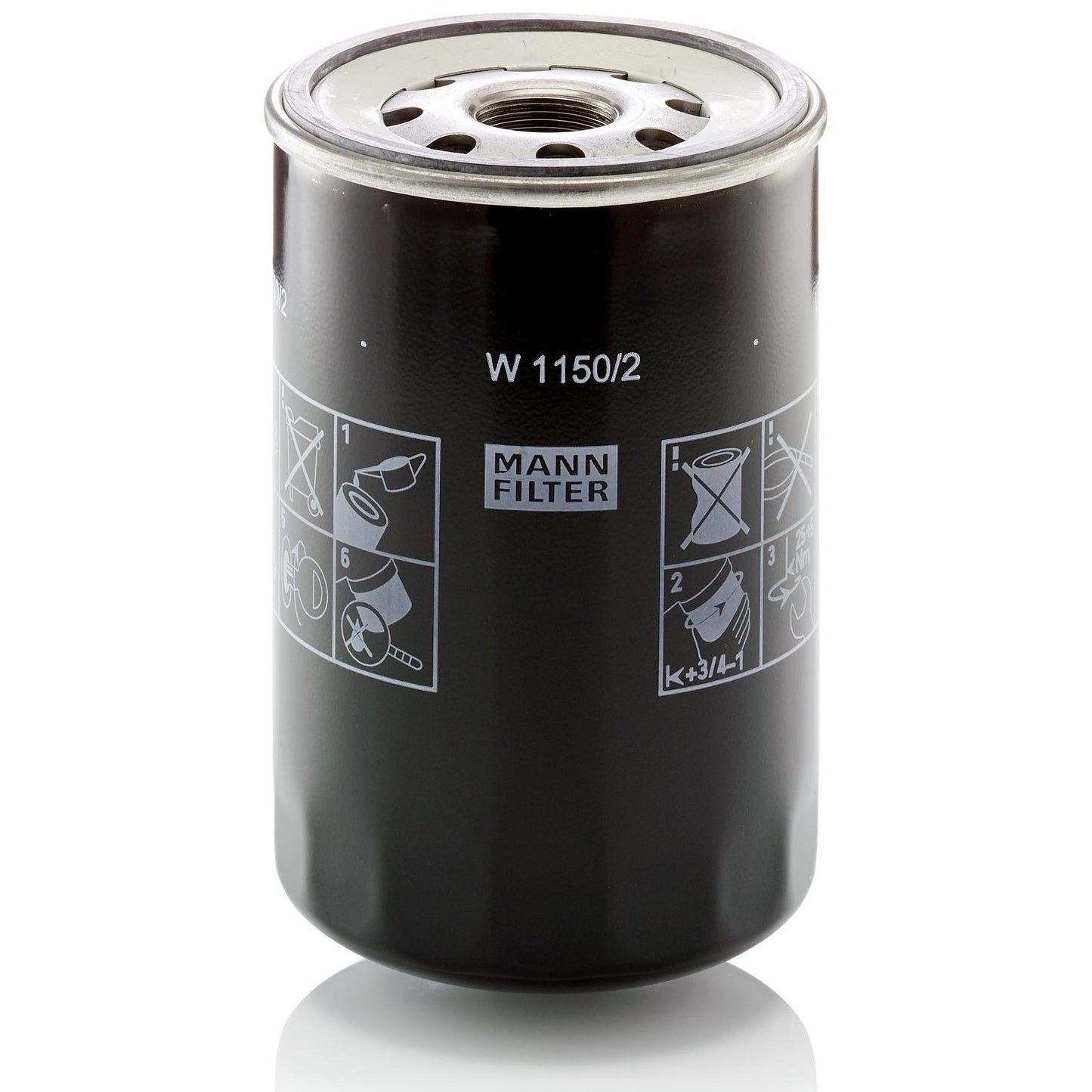 Filtro Blindado de Óleo - Mann-Filter - W1150/2 - (1)