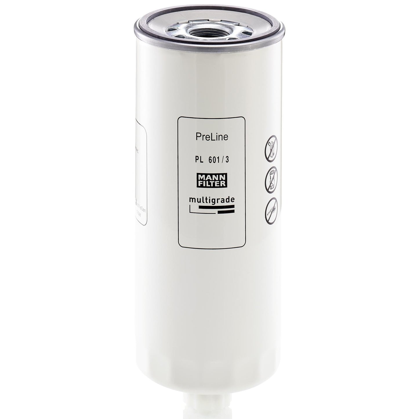 Filtro Blindado de Combustível Separador de Água - Mann-Filter - PL601/3 - (1)