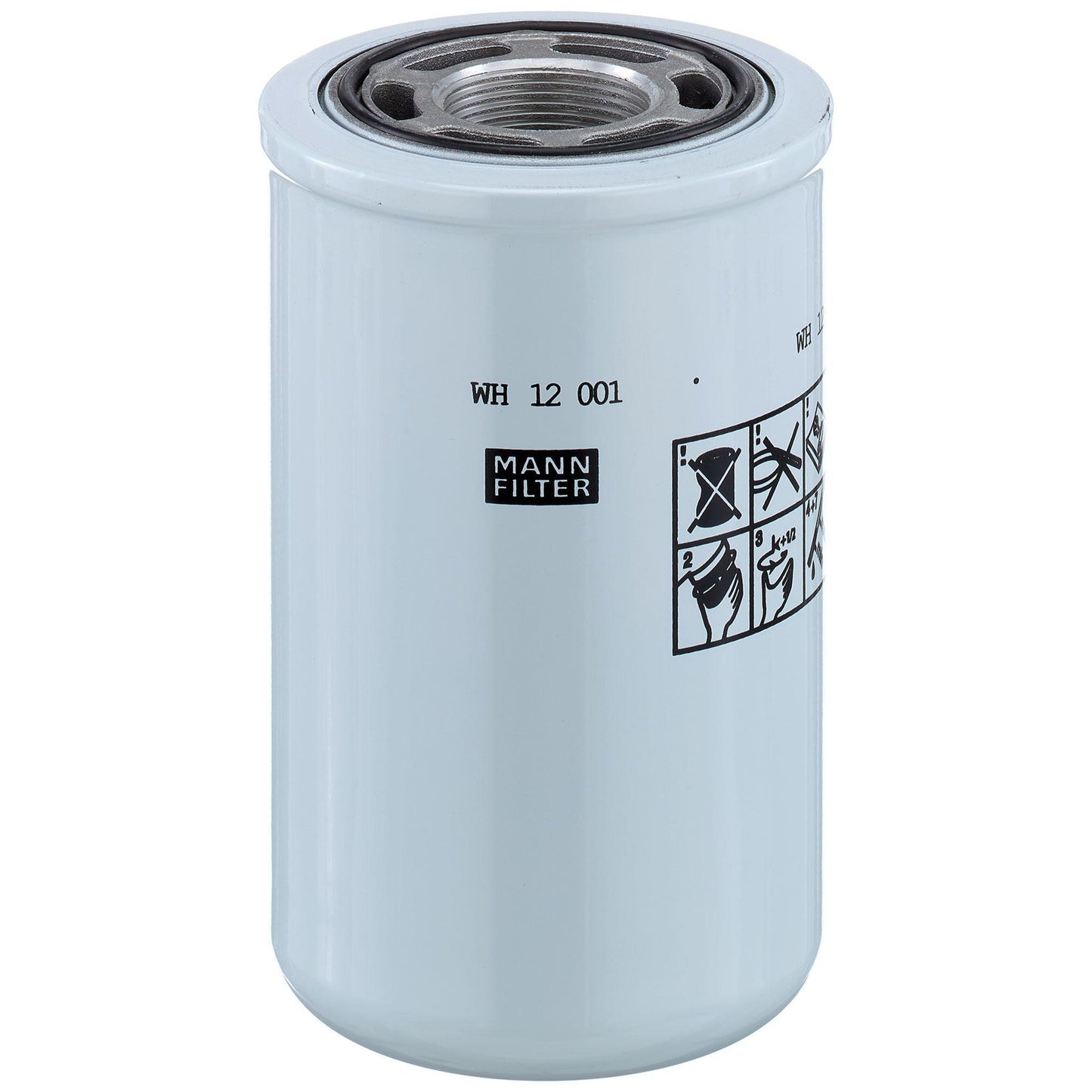 Filtro Blindado de Óleo Hidráulico - Mann-Filter - WH12001 - (1)