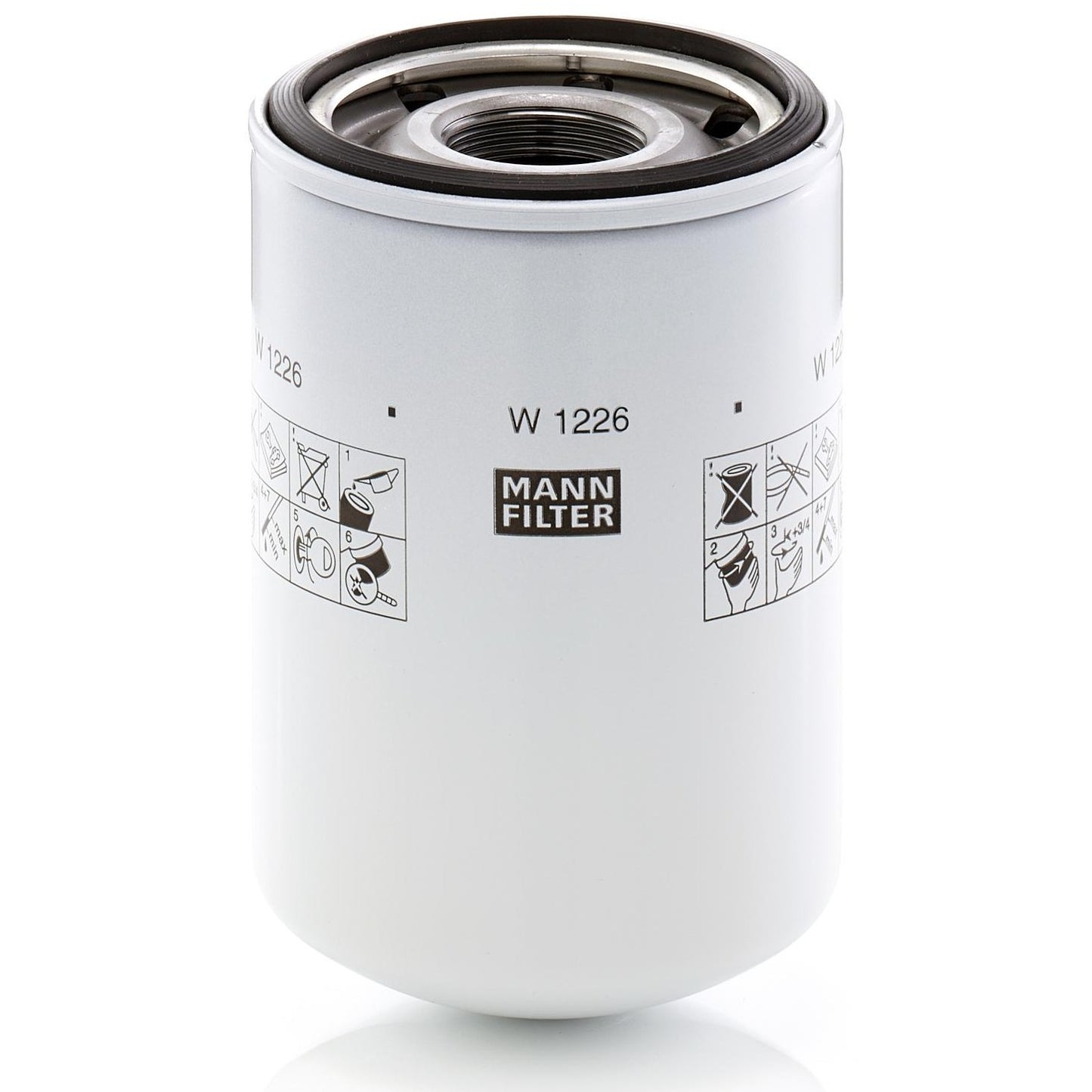 Filtro Blindado de Óleo Hidráulico - Mann-Filter - W1226 - (1)