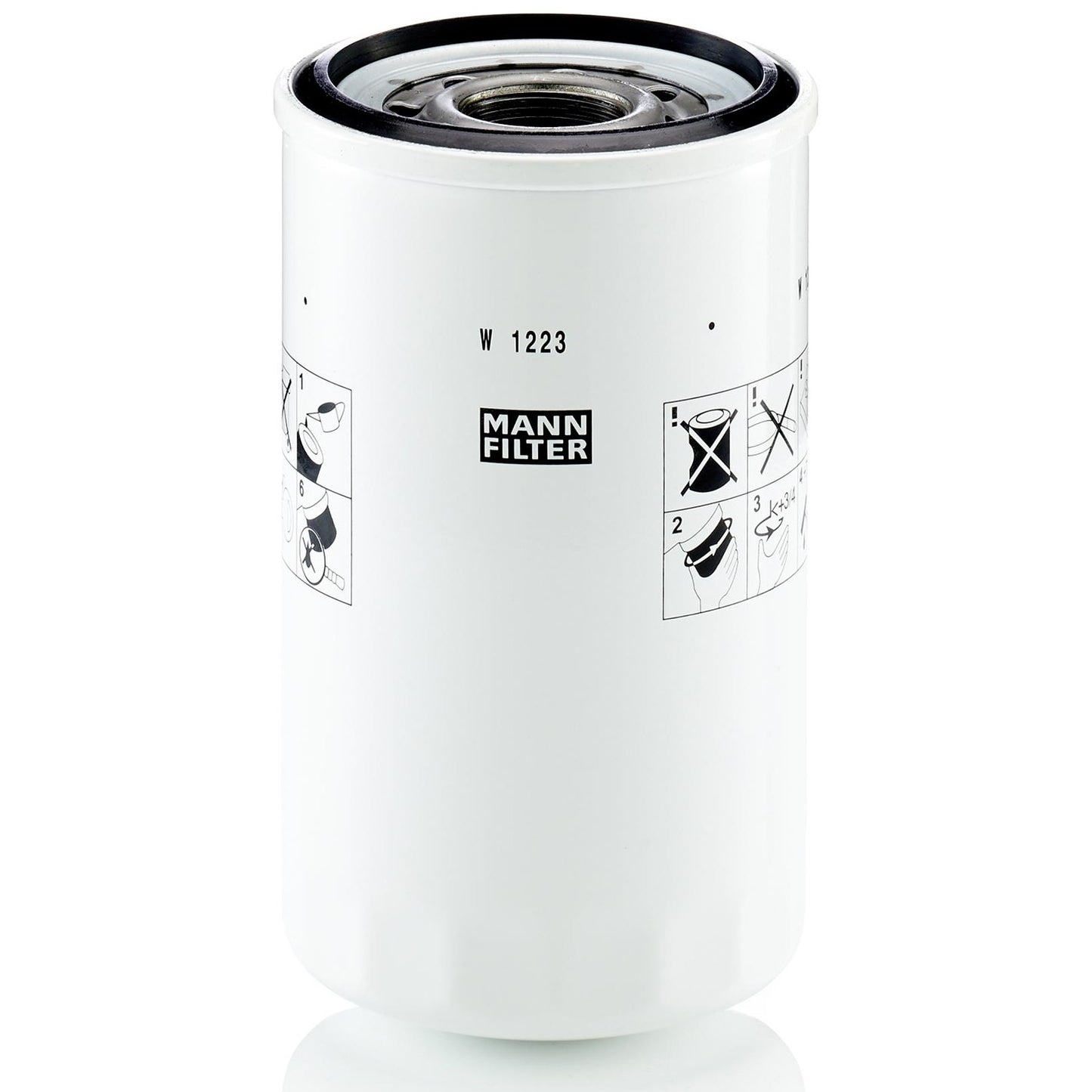Filtro Blindado de Óleo - Mann-Filter - W1223 - (1)