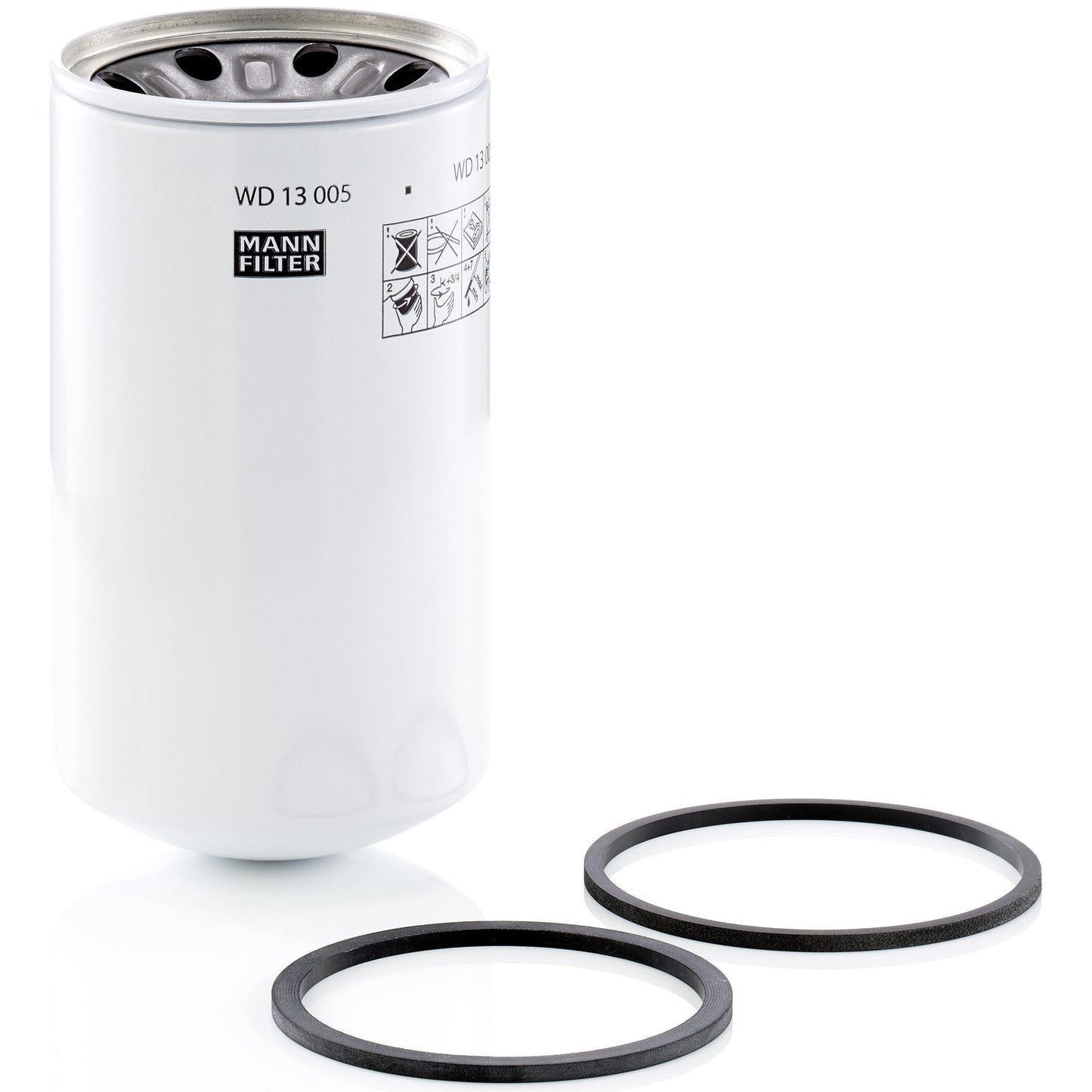 Filtro Blindado de Óleo Hidráulico - Mann-Filter - WD13005X - (1)