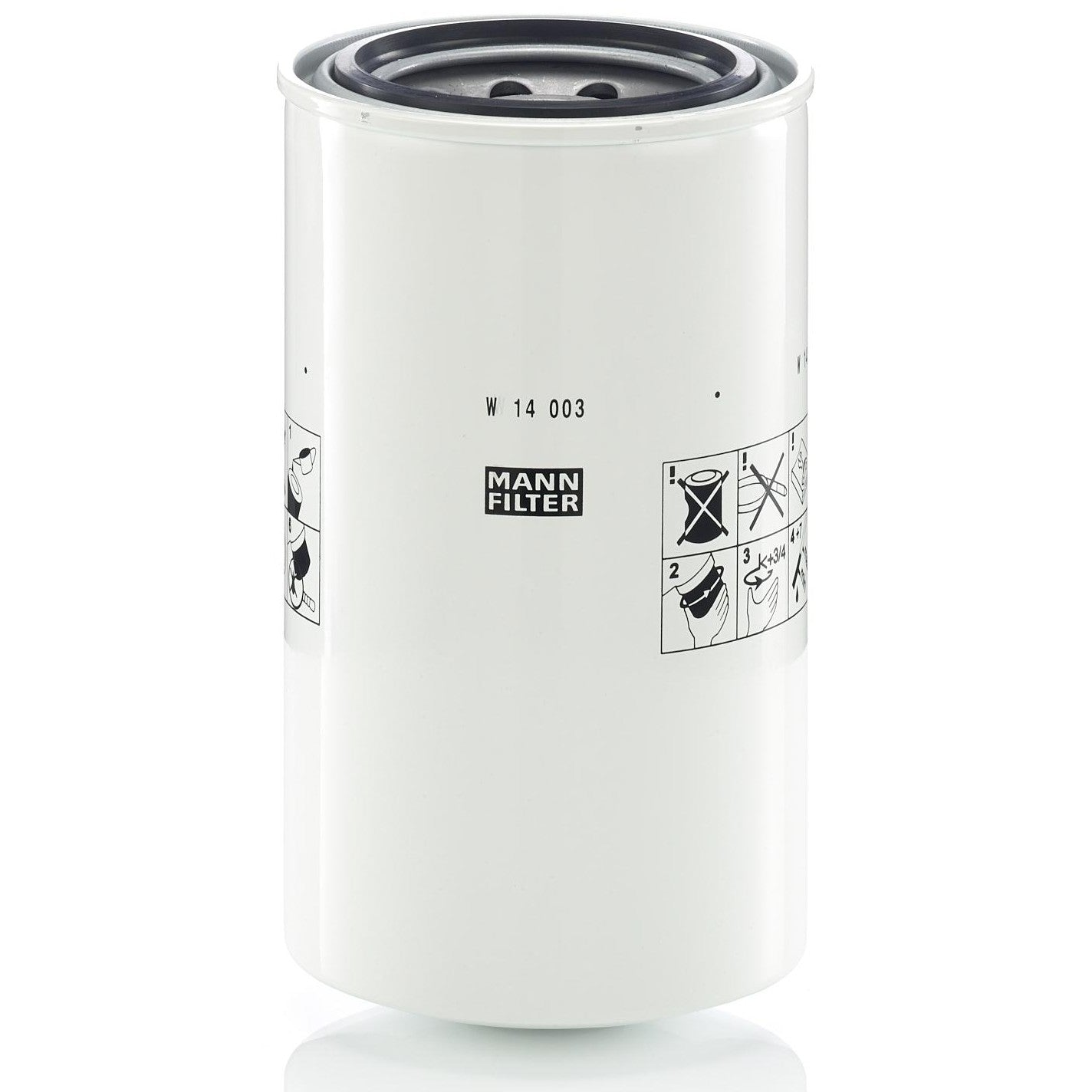 Filtro Blindado de Óleo Hidráulico - Mann-Filter - W14003 - (1)