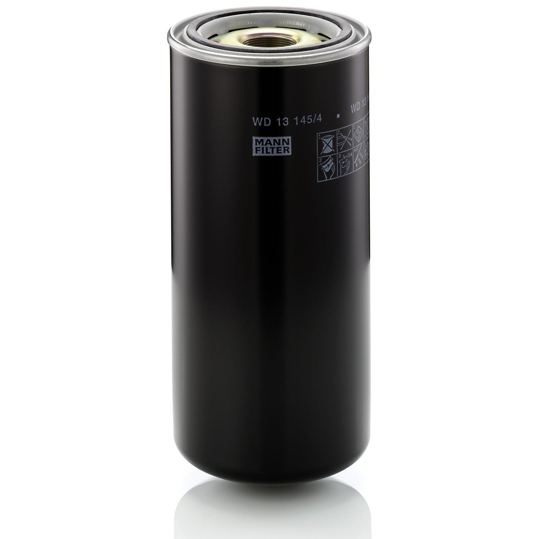 Filtro Blindado de Óleo - Mann-Filter - WD13145/4 - (1)
