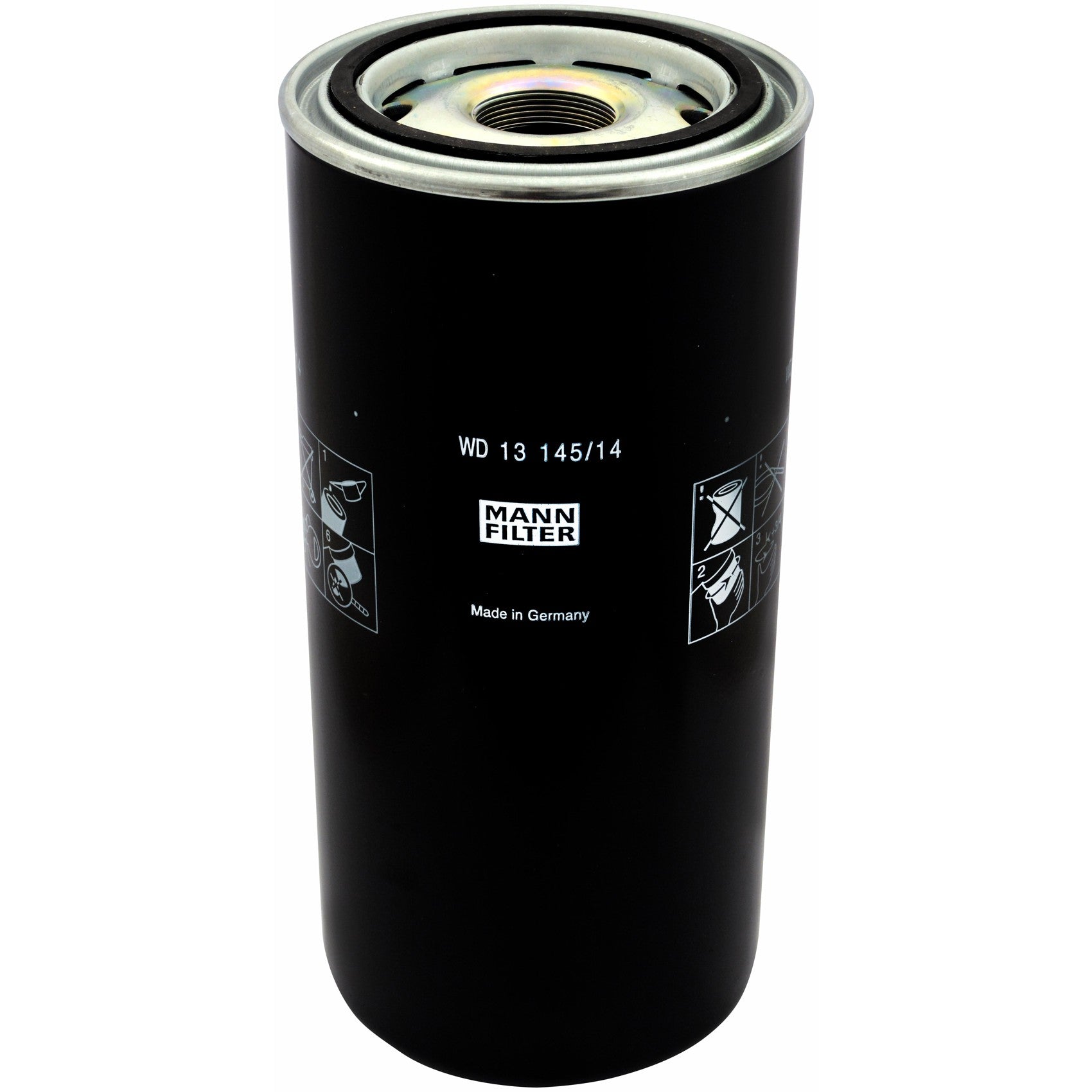 Filtro Blindado de Óleo Hidráulico - Mann-Filter - WD13145/14 - (1)