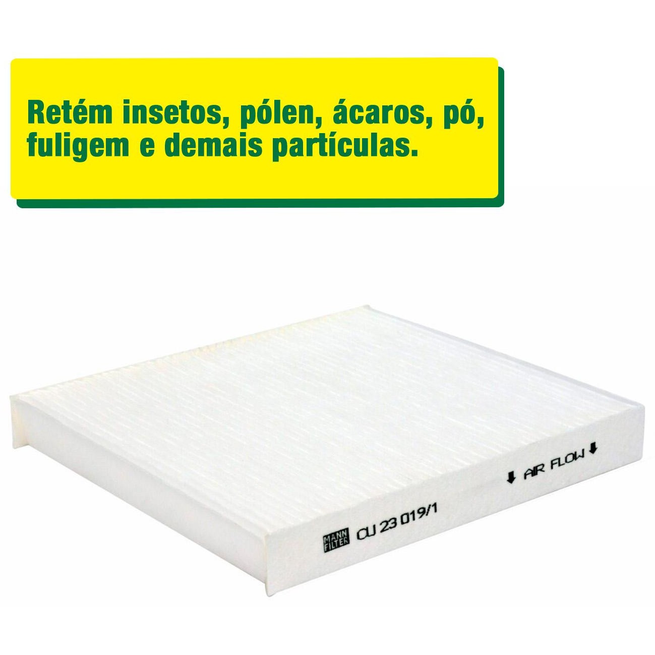 Filtro de Ar Condicionado Cabine - Mann-Filter - CU23019/1 - (2)