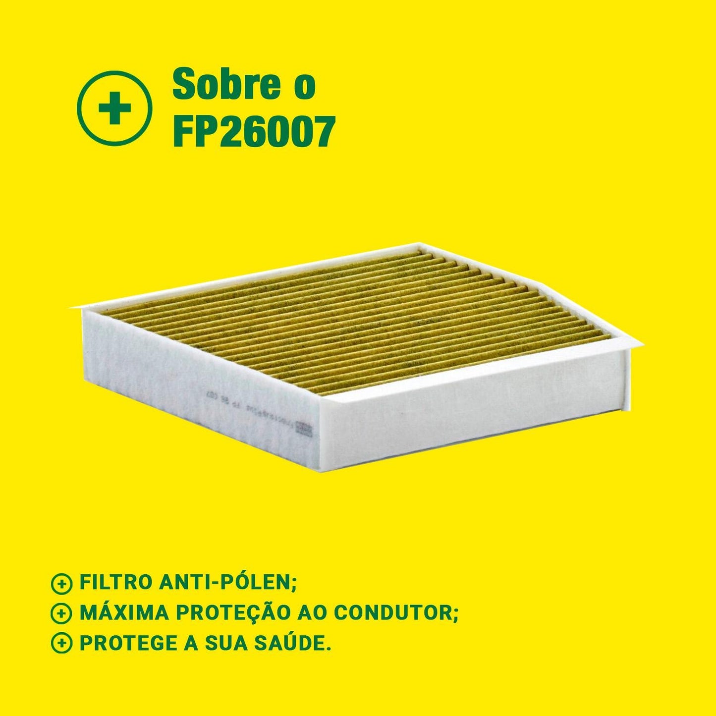 Filtro de Ar Condicionado Cabine - Mann-Filter - FP26007 - (3)