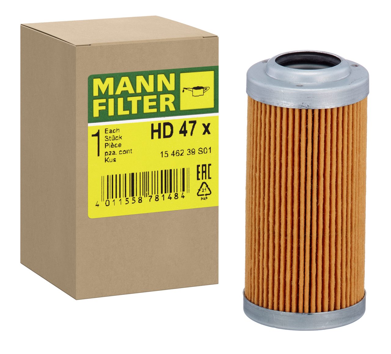 Filtro de Óleo da Direção - Mann-Filter - HD47 - (1)