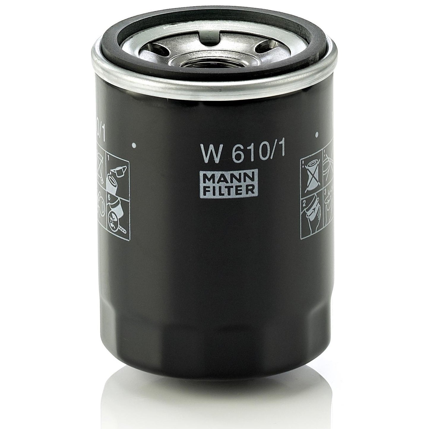 Filtro Blindado de Óleo - Mann-Filter - W610/1 - (1)