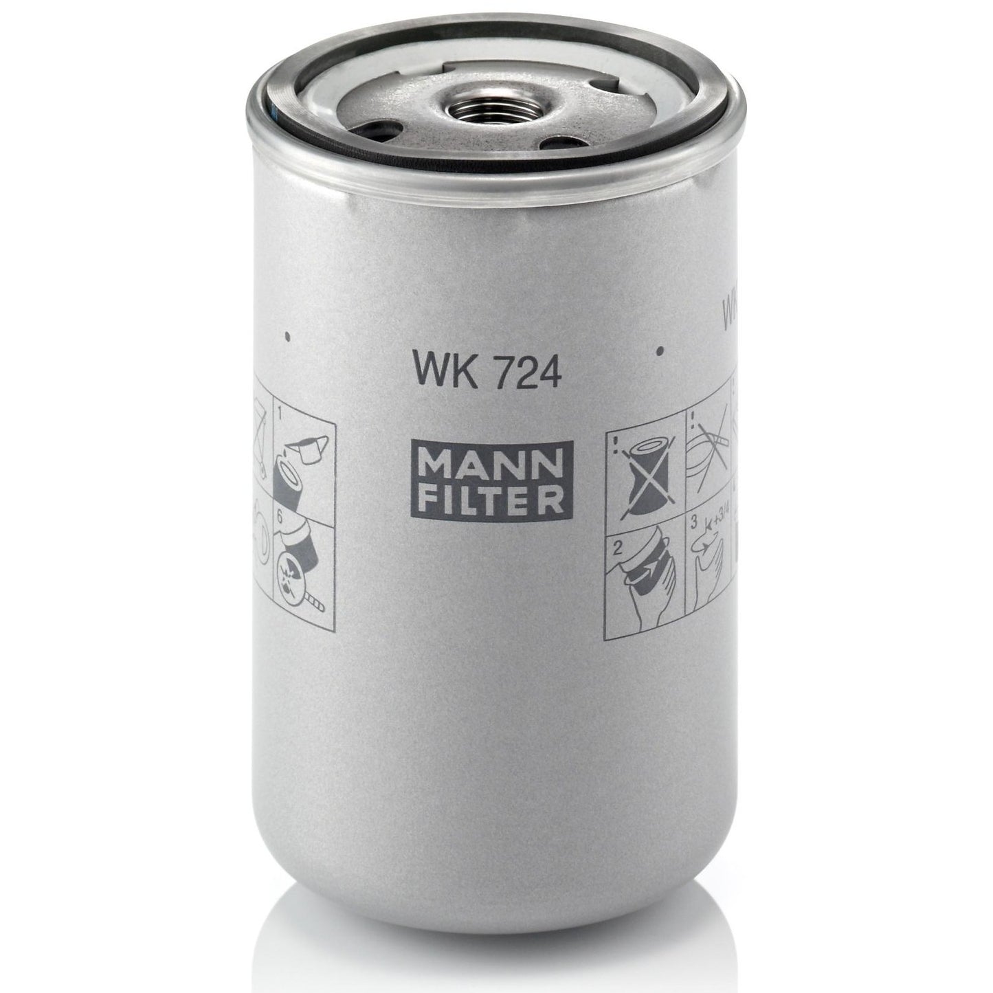 Filtro Blindado de Combustível - Mann-Filter - WK724 - (1)