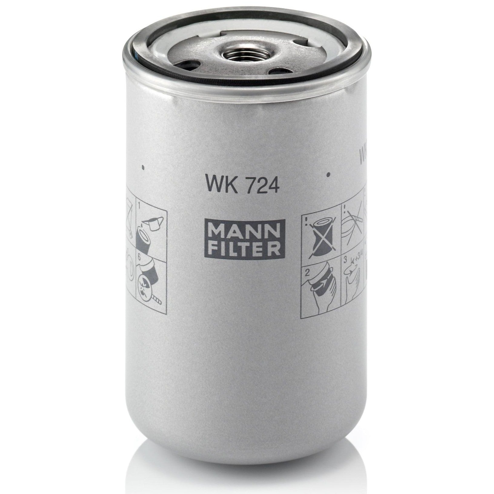 Filtro Blindado de Combustível - Mann-Filter - WK724 - (1)