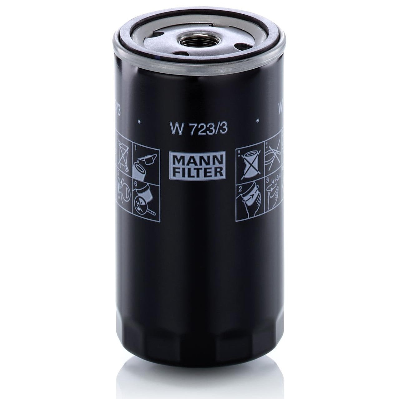 Filtro Blindado de Óleo - Mann-Filter - W723/3 - (1)