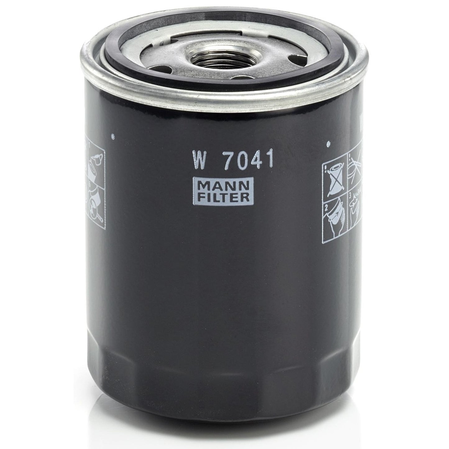 Filtro Blindado de Óleo - Mann-Filter - W7041 - (1)