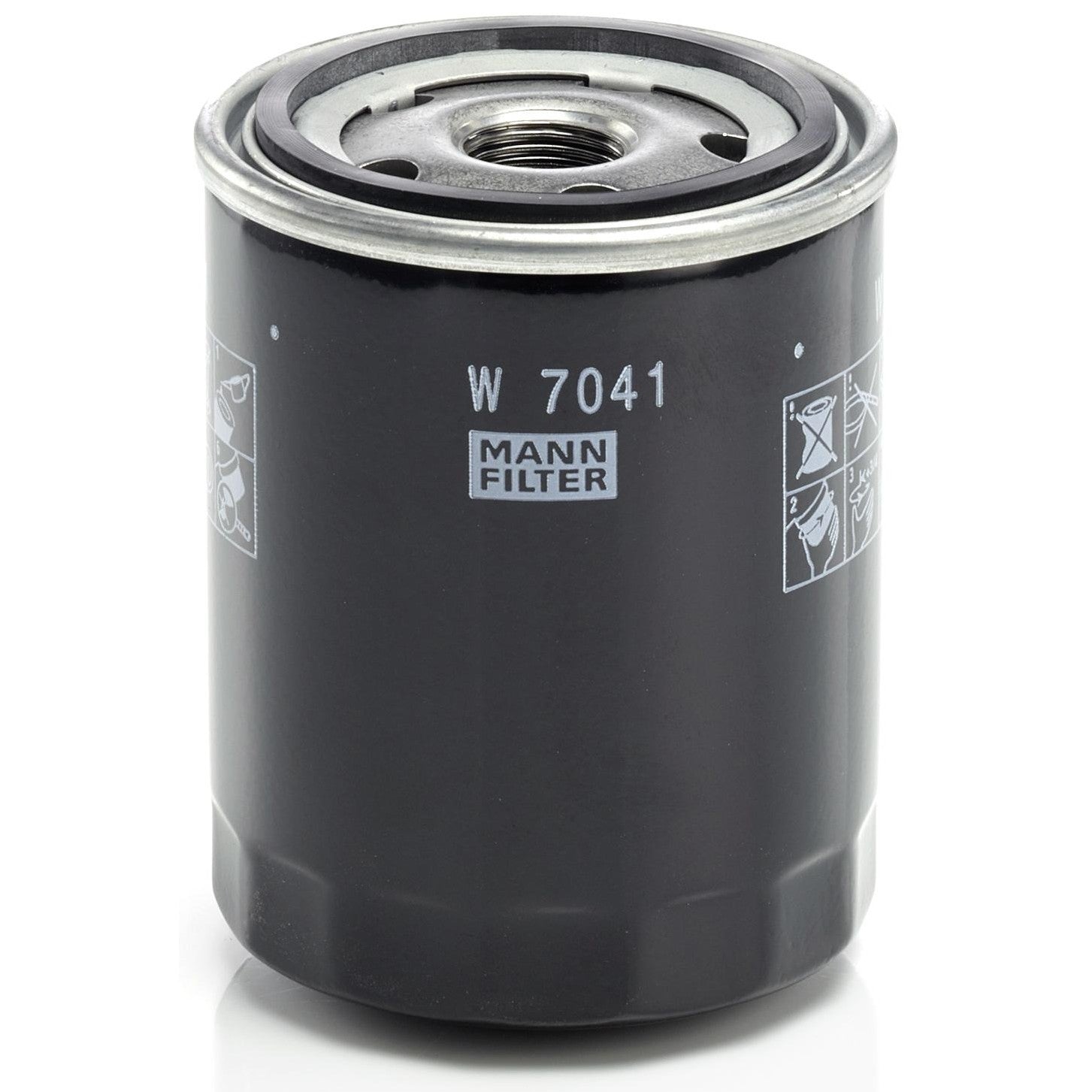 Filtro Blindado de Óleo - Mann-Filter - W7041 - (1)