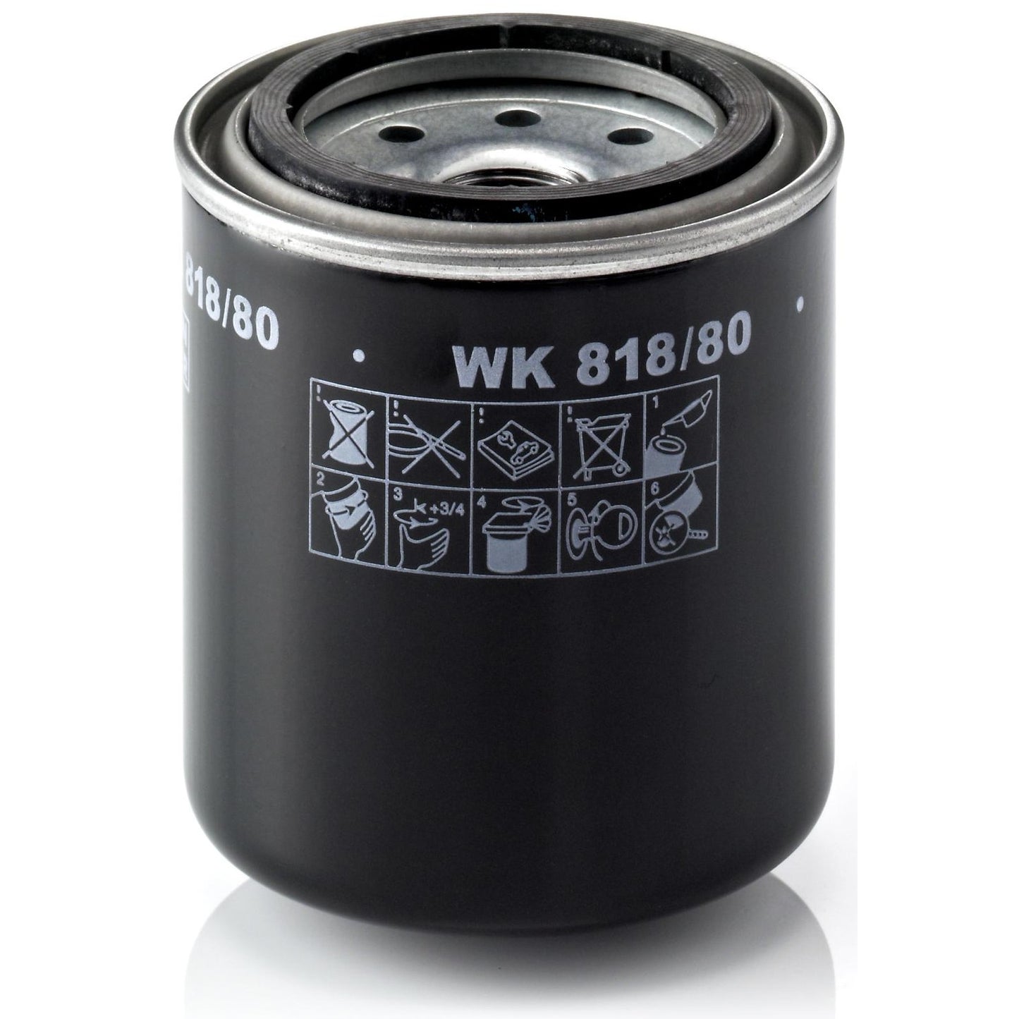 Filtro Blindado de Combustível - Mann-Filter - WK818/80 - (1)