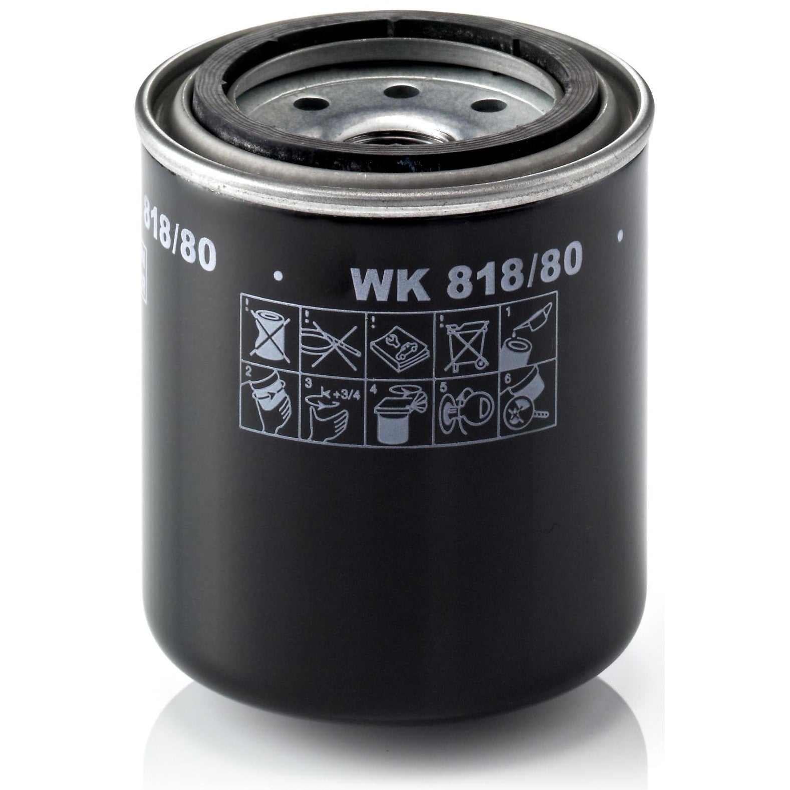 Filtro Blindado de Combustível - Mann-Filter - WK818/80 - (1)