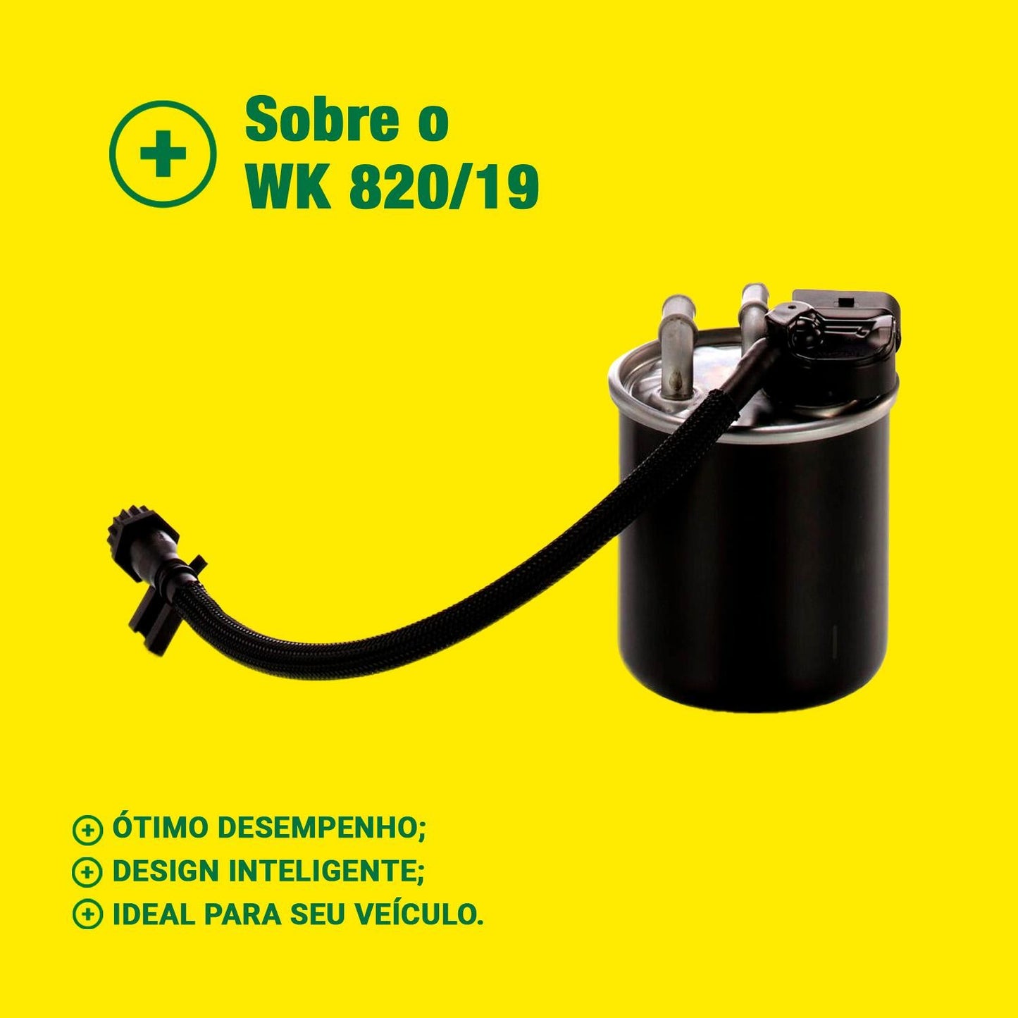 Filtro Blindado de Combustível - Mann-Filter - WK820/19 - (3)