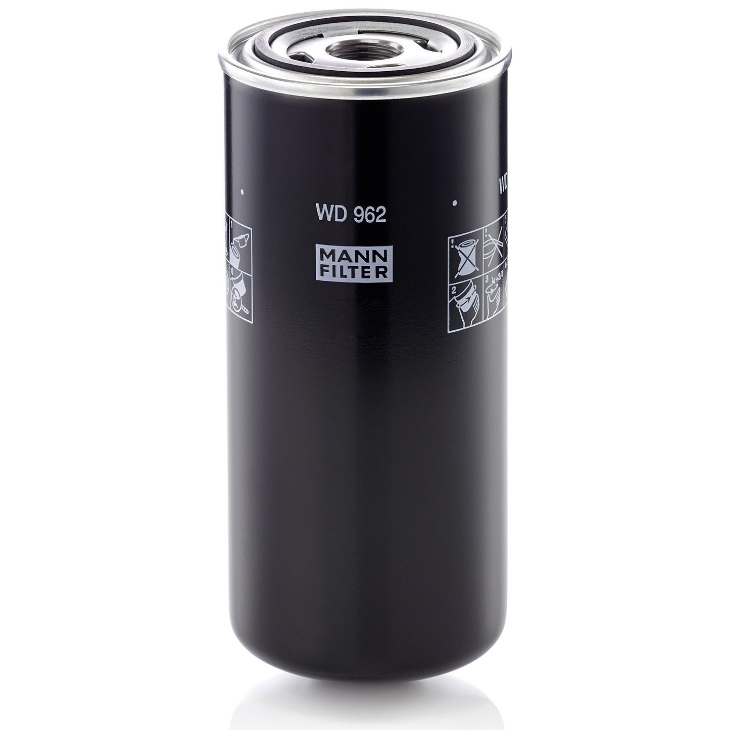 Filtro Blindado de Óleo - Mann-Filter - WD962 - (1)