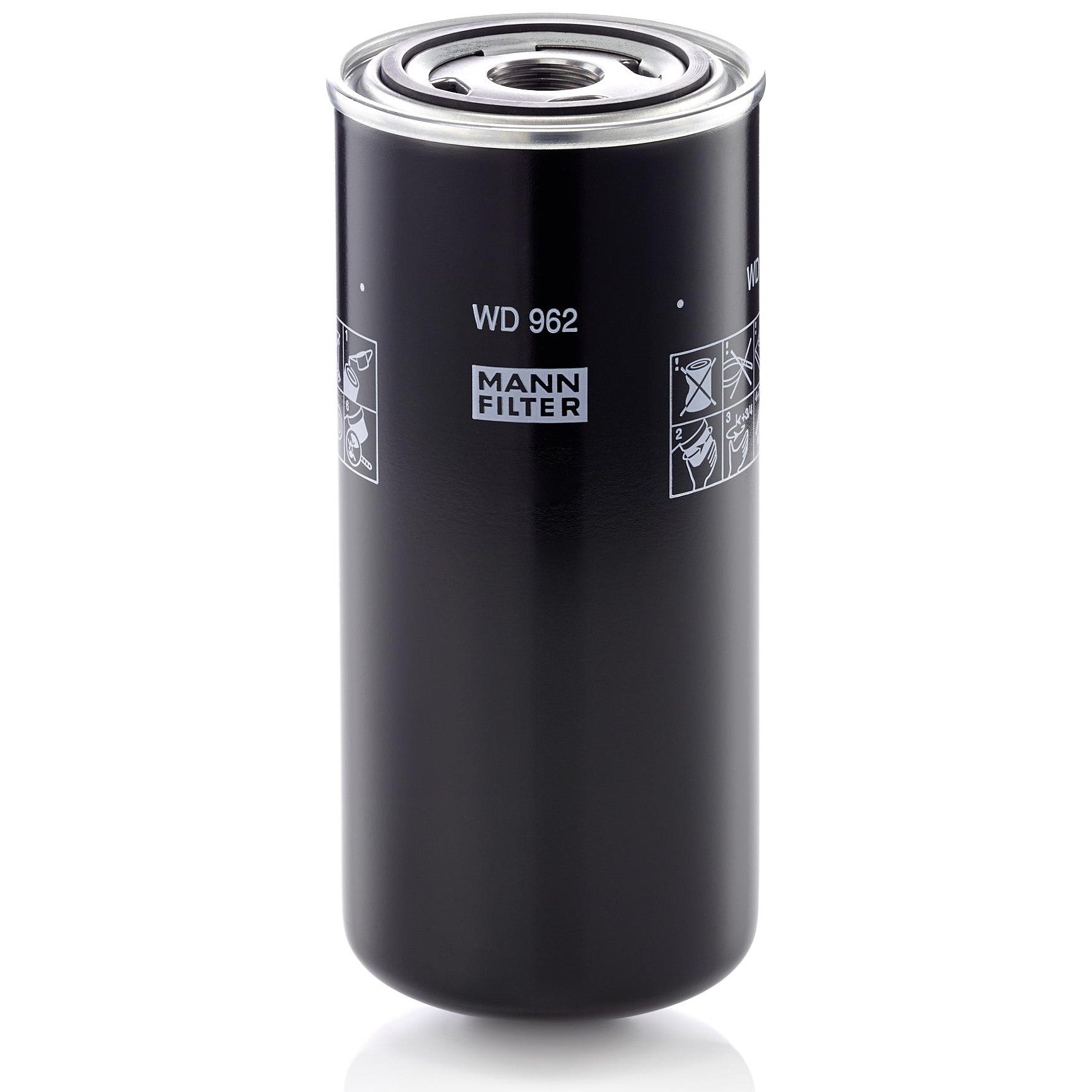 Filtro Blindado de Óleo - Mann-Filter - WD962 - (1)