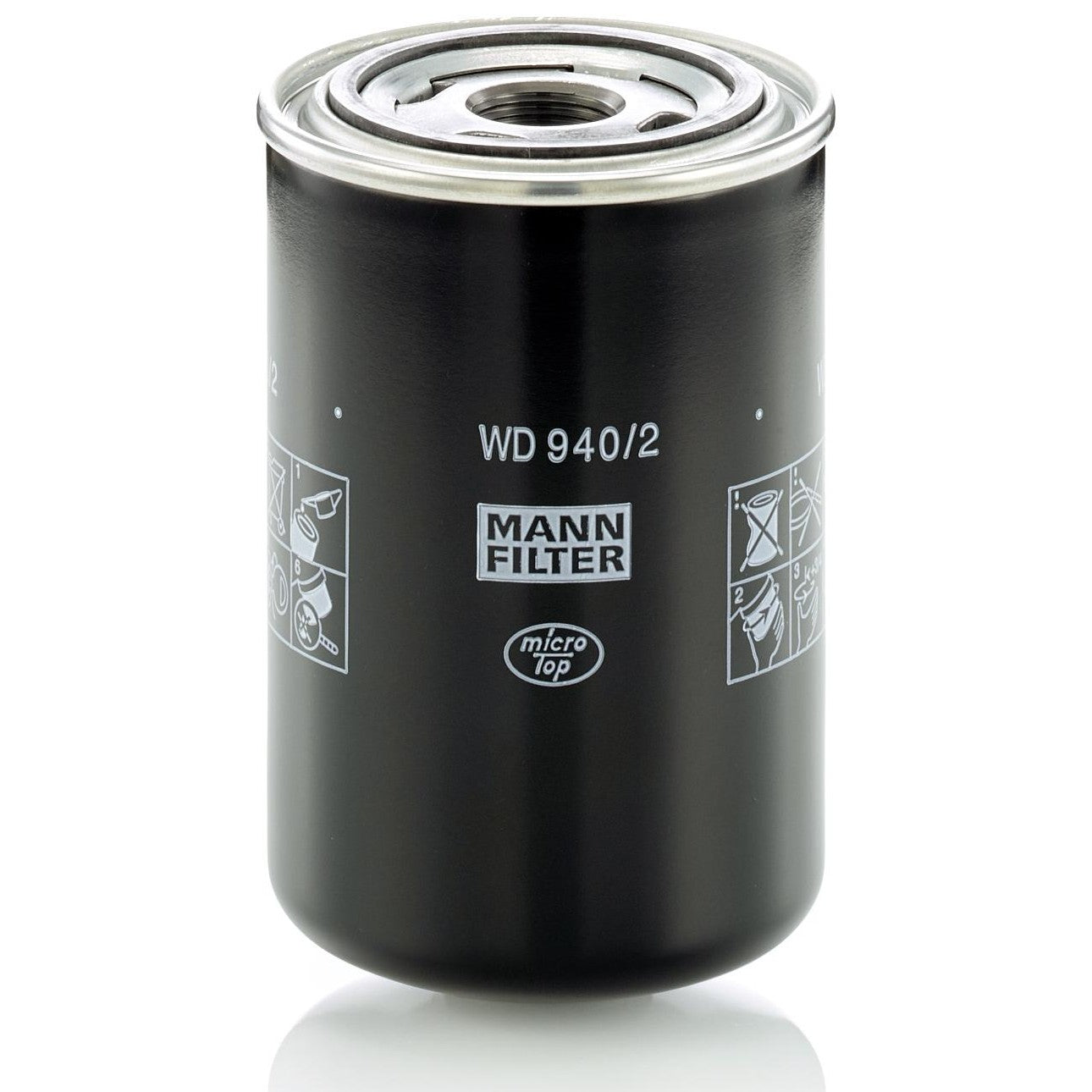 Filtro Blindado de Óleo - Mann-Filter - WD940/2 - (1)