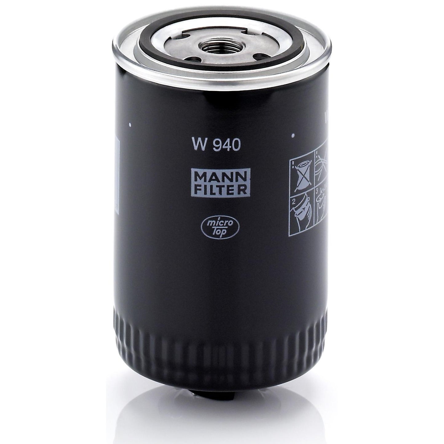 Filtro Blindado de Óleo - Mann-Filter - W940 - (1)