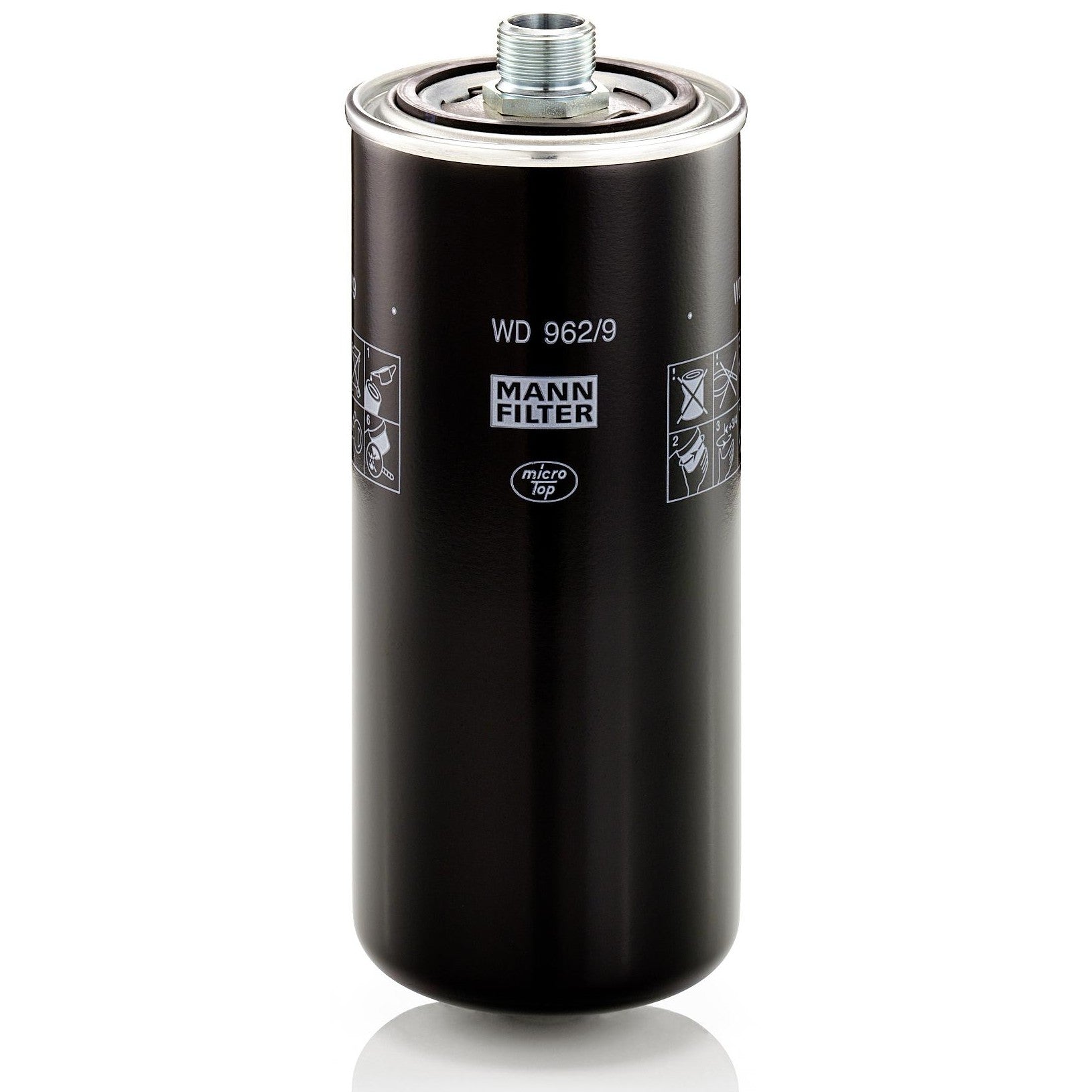 Filtro Blindado de Óleo - Mann-Filter - WD962/9 - (1)