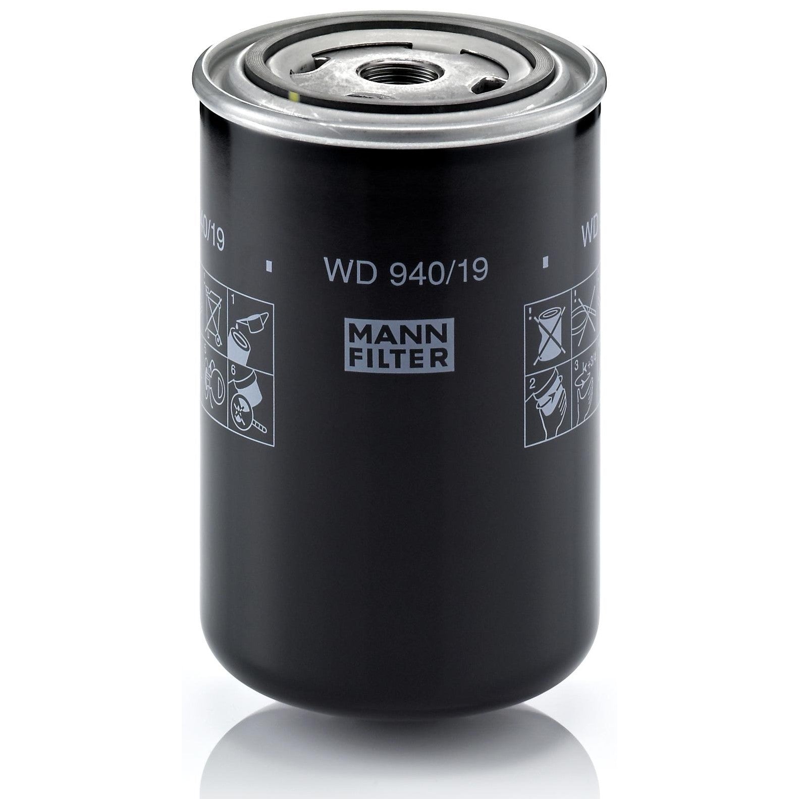 Filtro Blindado de Óleo - Mann-Filter - WD940/19 - (1)