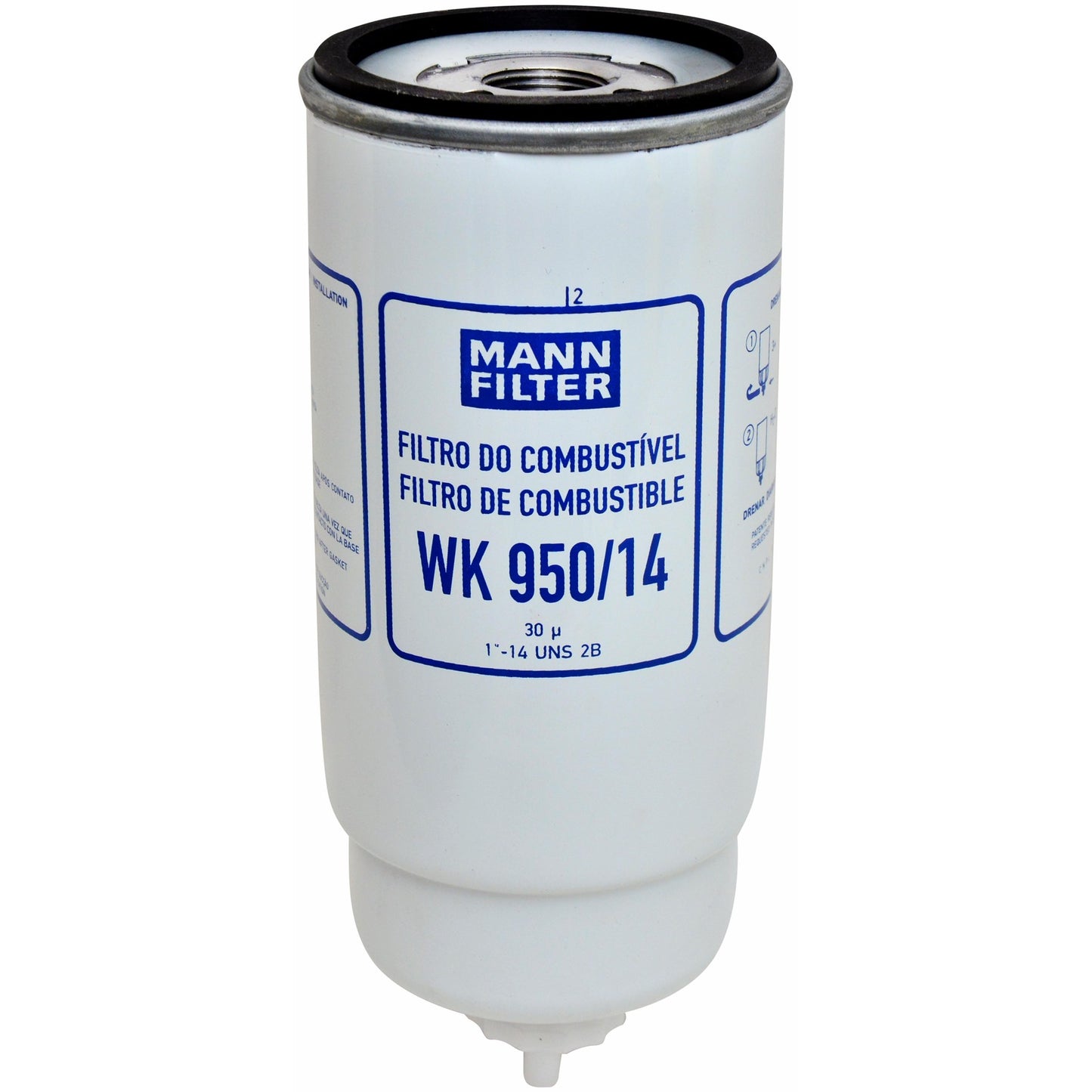 Filtro Blindado de Combustível Separador de Água - Mann-Filter - WK950/14 - (1)