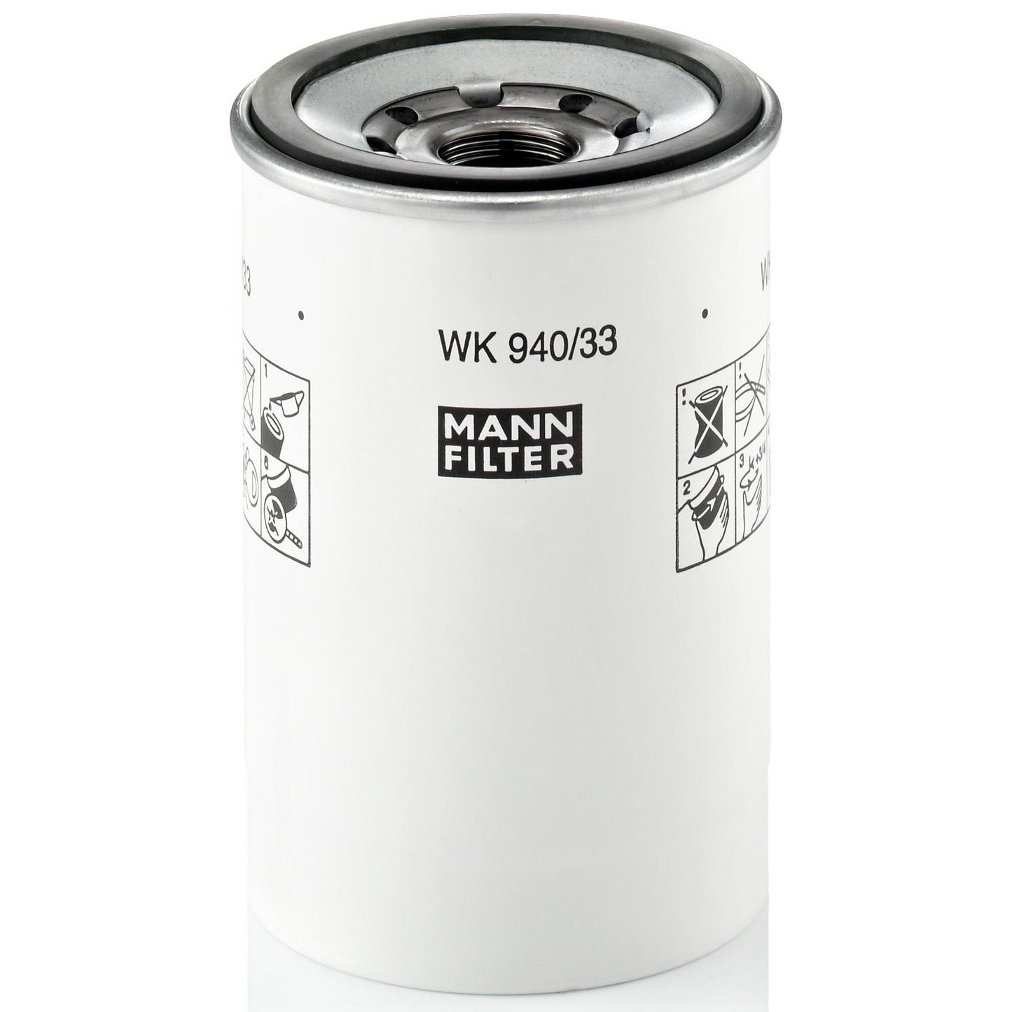 Filtro Blindado de Combustível Separador de Água - Mann-Filter - WK940/33x - (1)