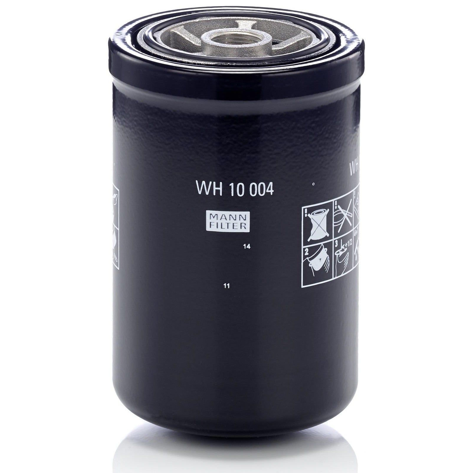 Filtro Blindado de Óleo - Mann-Filter - WH10004 - (1)