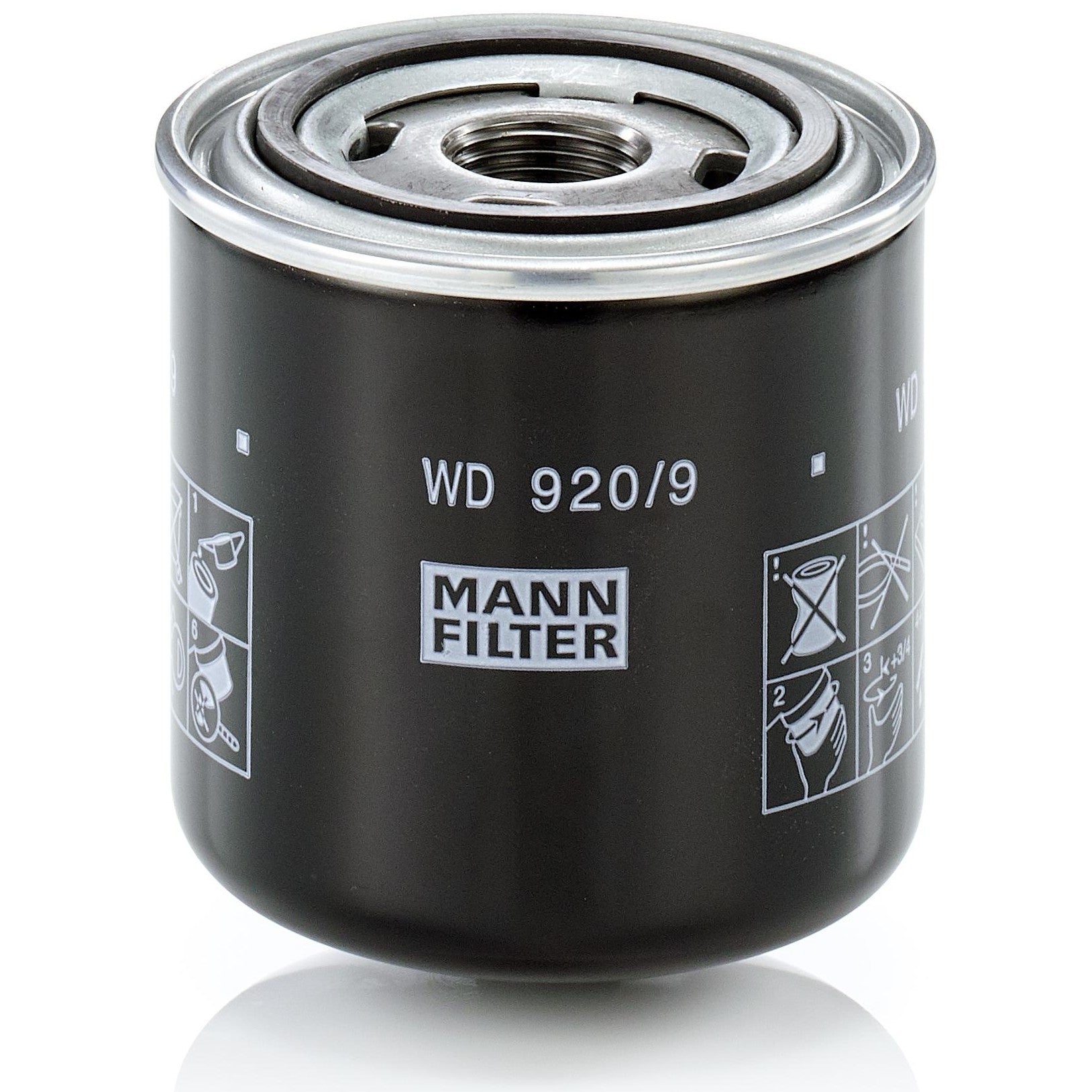 Filtro Blindado de Óleo - Mann-Filter - WD920/9 - (1)