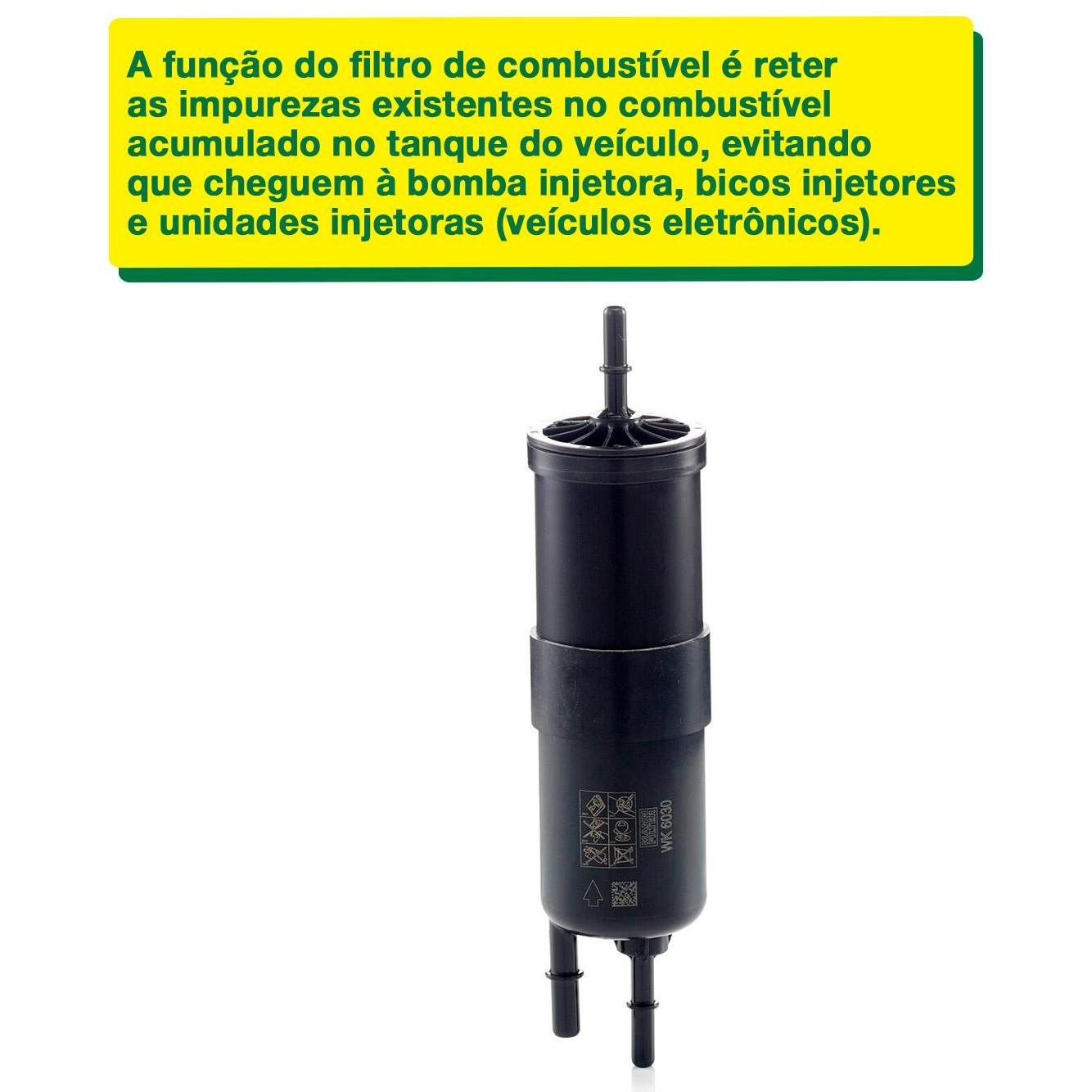Filtro Blindado de Combustível - Mann-Filter - WK6030 - (2)