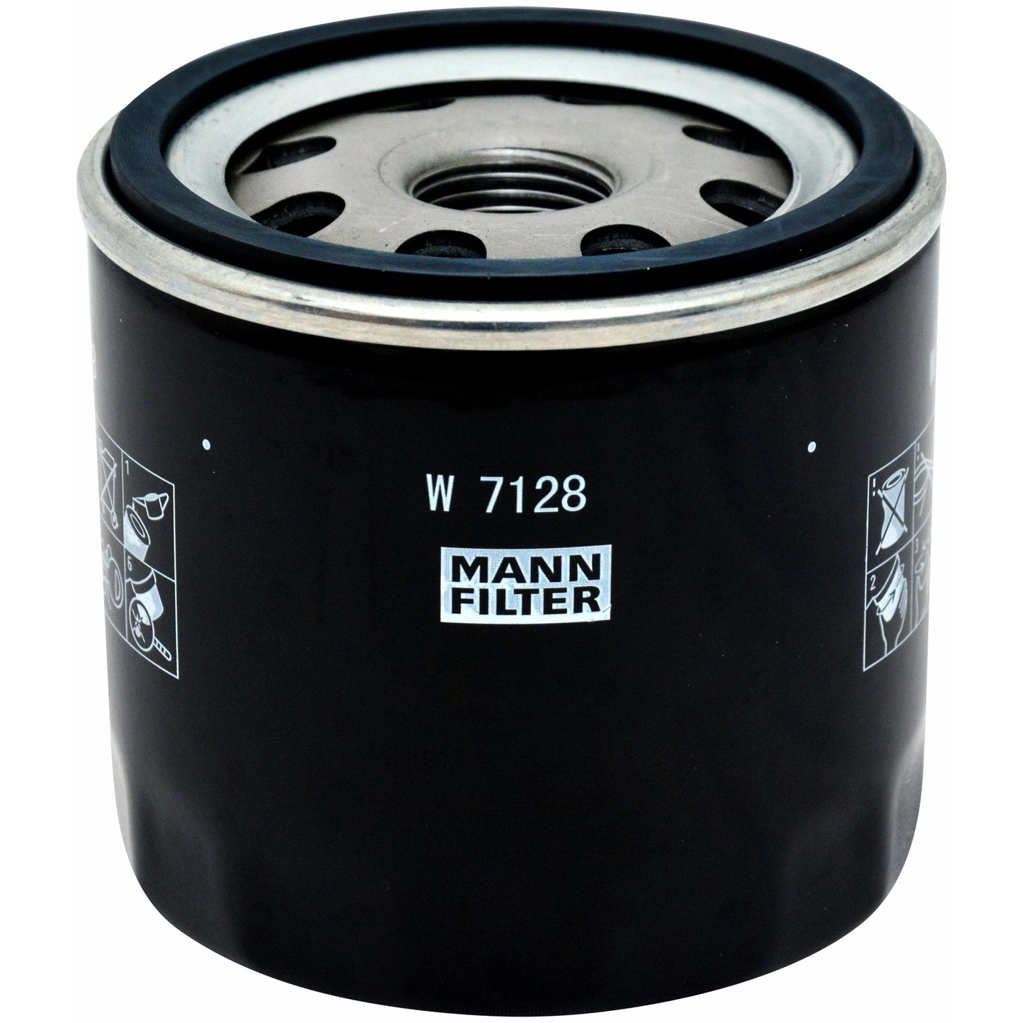 Filtro Blindado de Óleo Lubrificante - Mann-Filter - W7128 - (1)