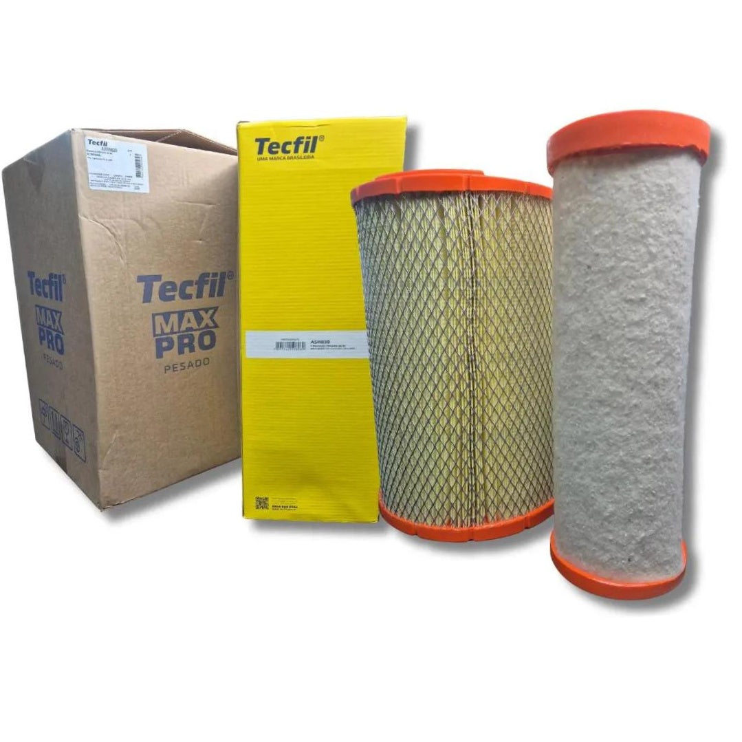 Filtro de Ar Primário e Secundário do Motor - Tecfil - ARS9839KIT - (1)