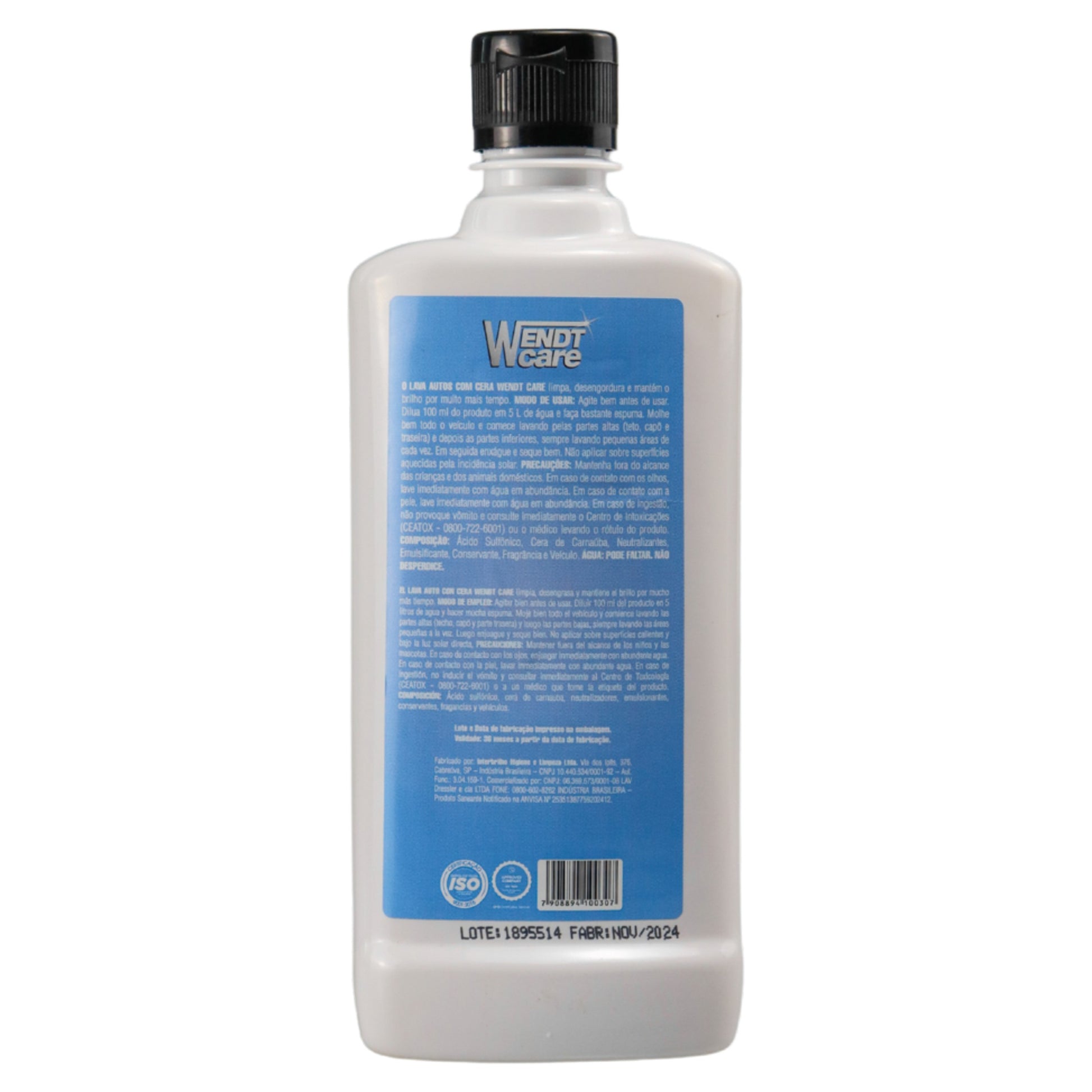 Care Lava Auto com Cera 500G - Wendt Parts - WLA/1010/500 - (4)