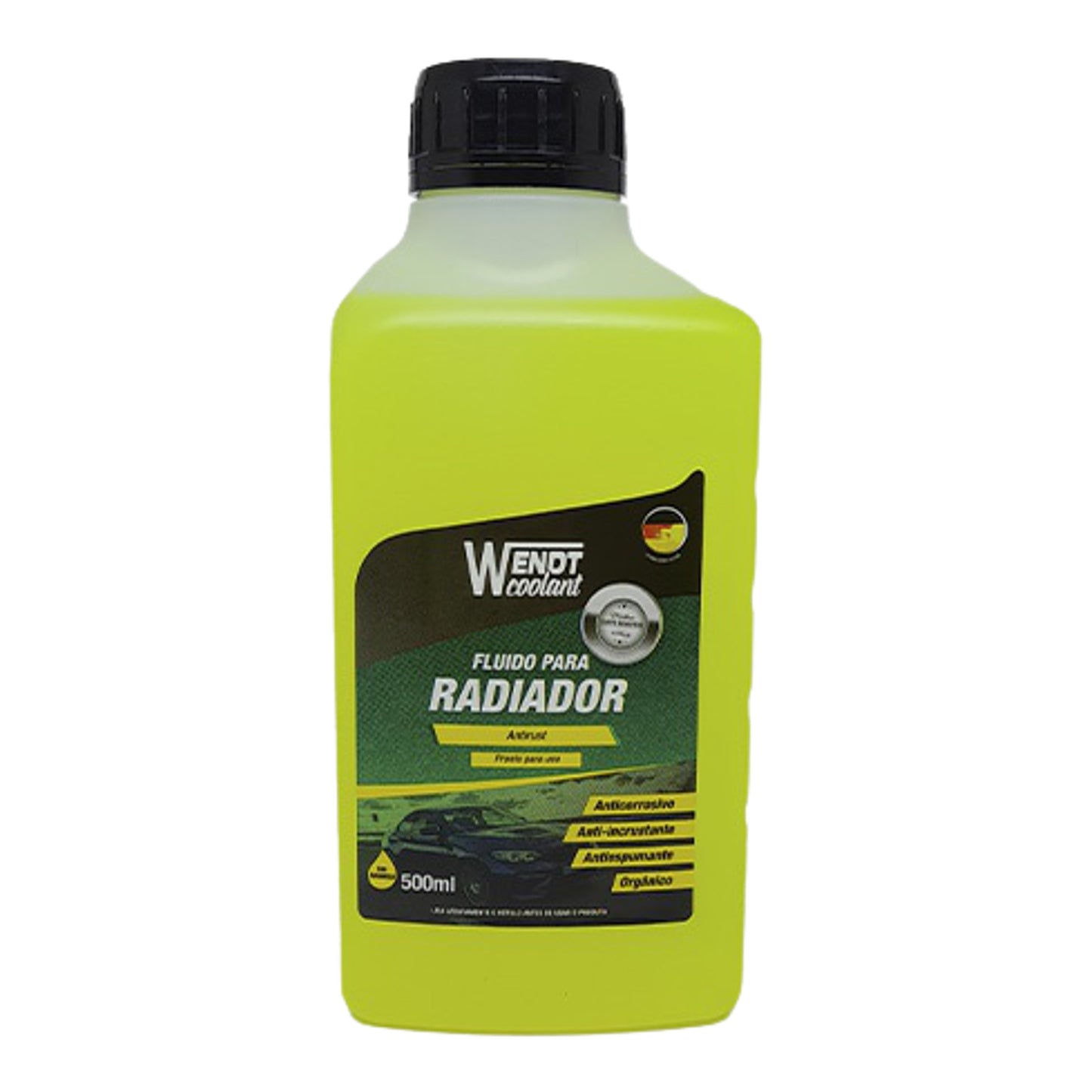 Fluido para Radiador Antirust - Pronto para Uso Orgânico Amarelo - Wendt Parts - WNT0024 - (1)