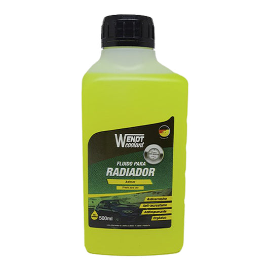 Fluido para Radiador Antirust - Pronto para Uso Orgânico Amarelo - Wendt Parts - WNT0024 - (1)